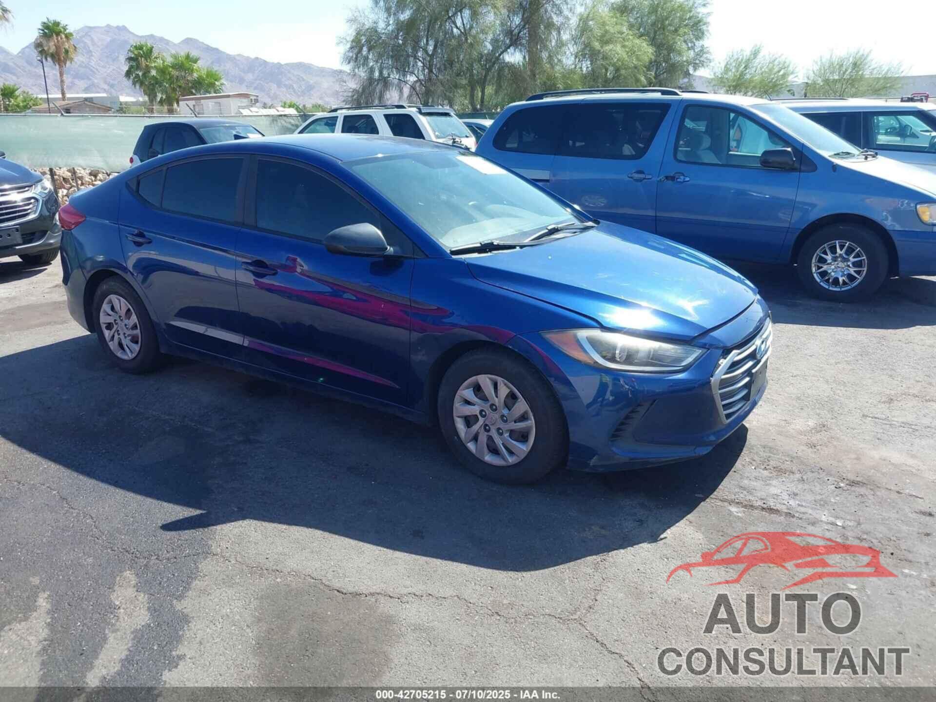 HYUNDAI ELANTRA 2017 - 5NPD74LF7HH099760