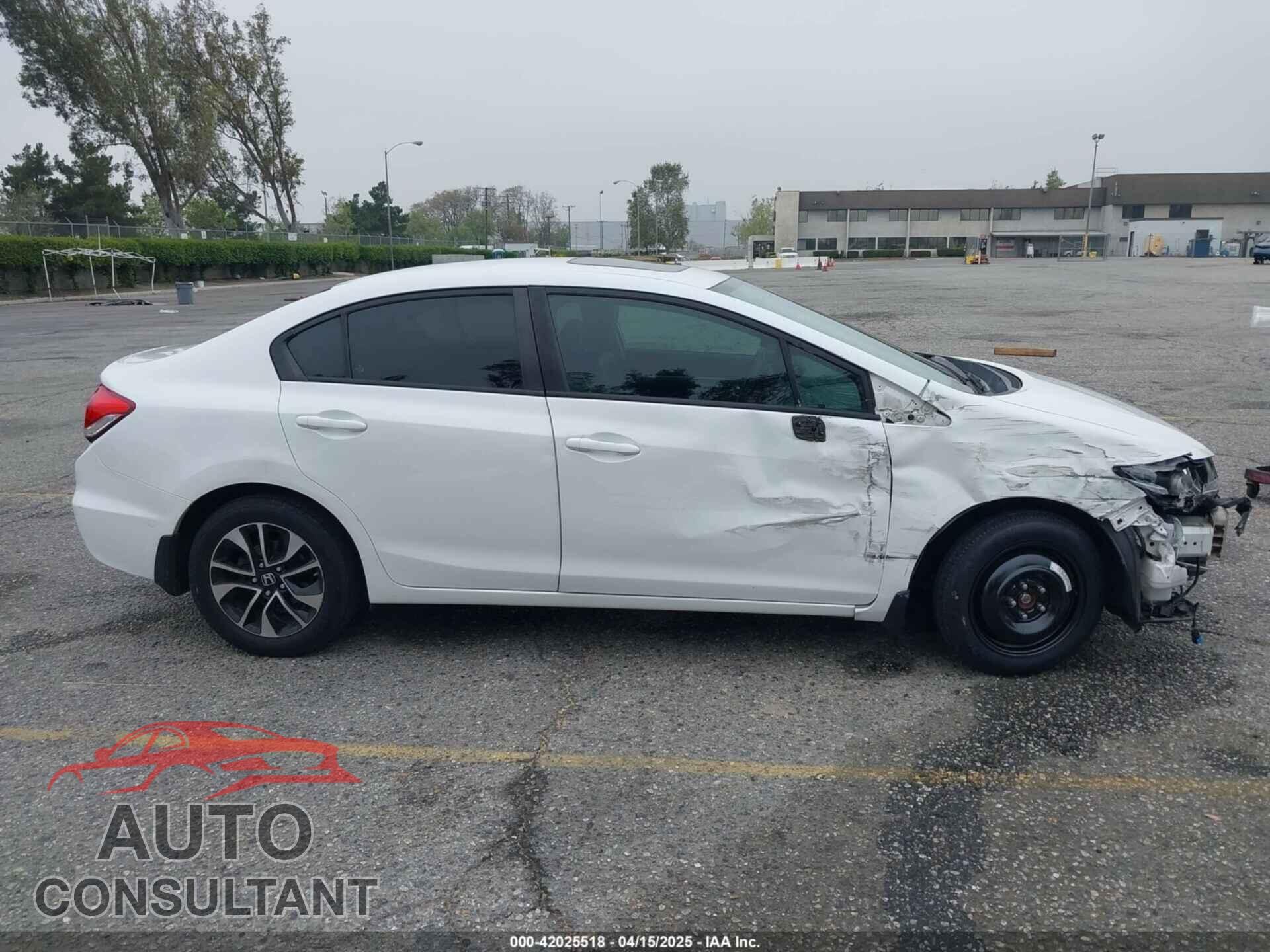 HONDA CIVIC 2013 - 19XFB2F94DE258895