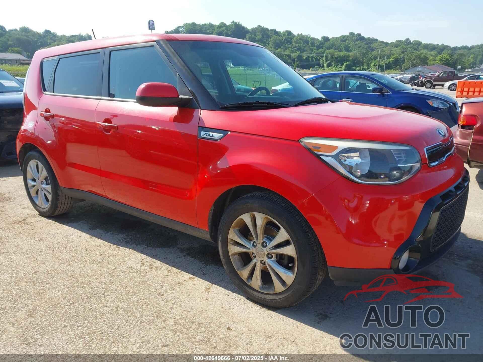 KIA SOUL 2016 - KNDJP3A57G7825210