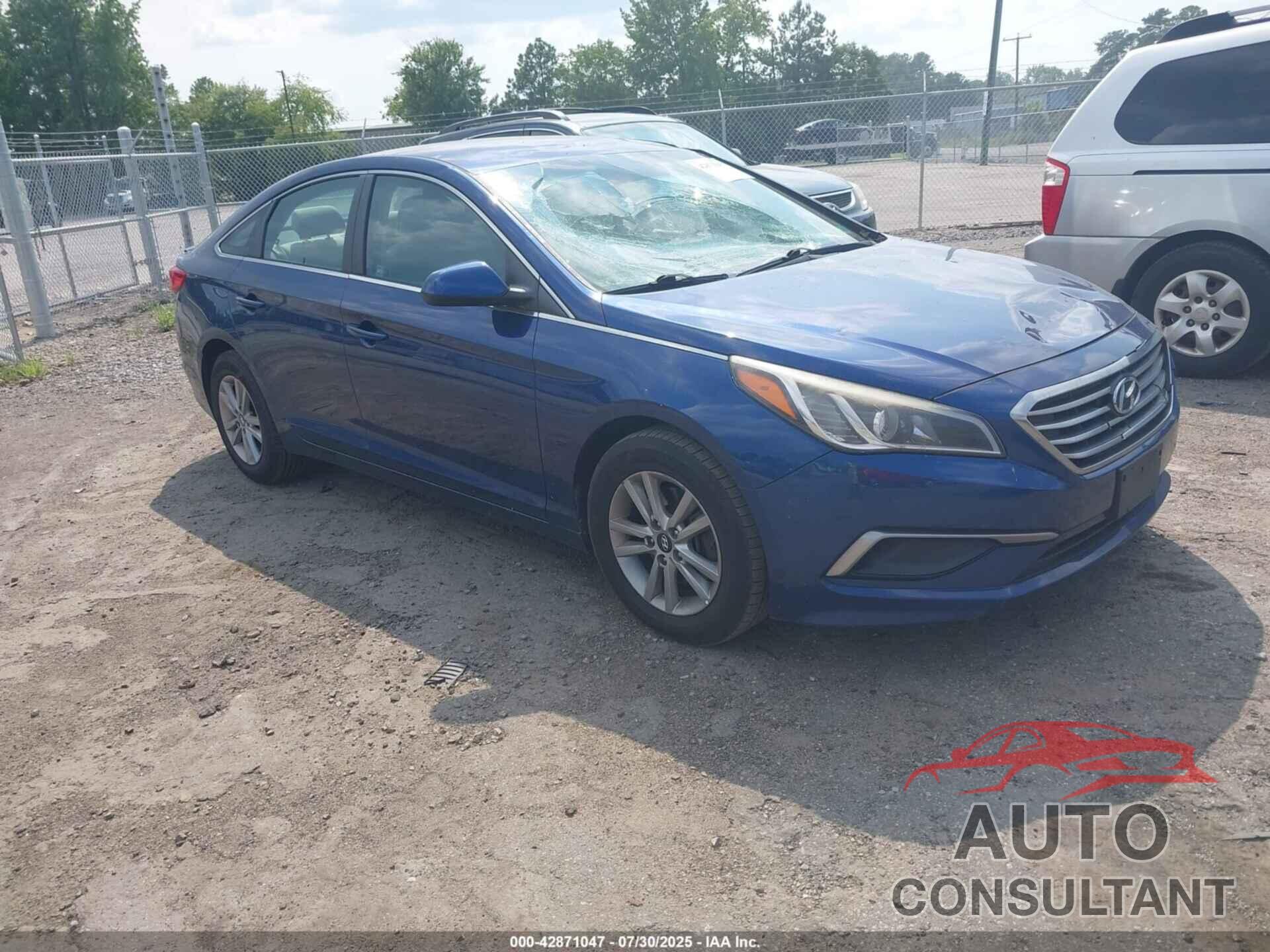 HYUNDAI SONATA 2016 - 5NPE24AF9GH330467