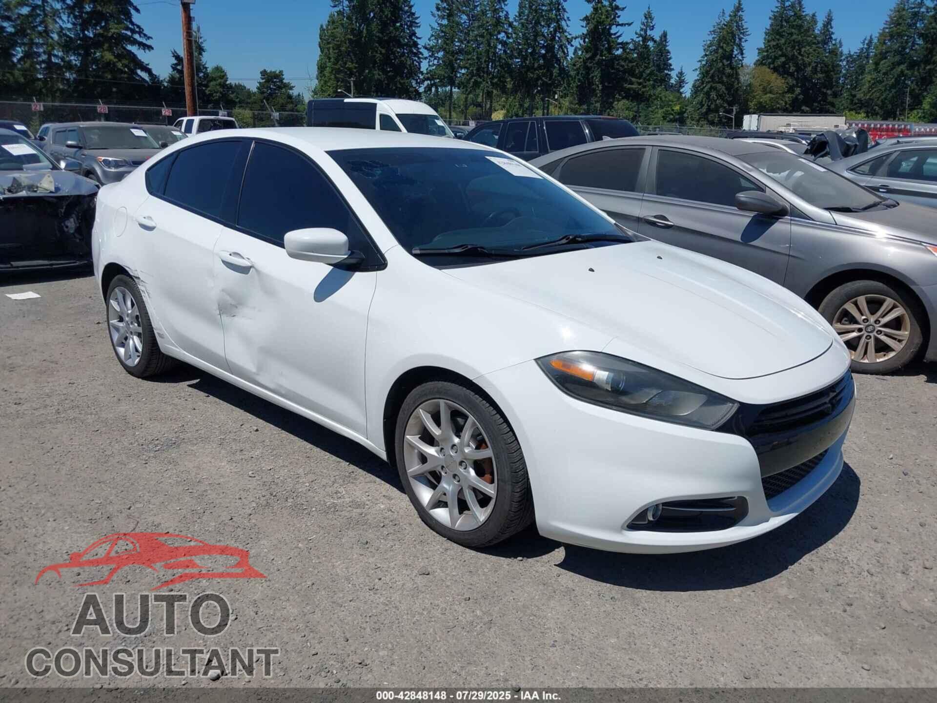 DODGE DART 2014 - 1C3CDFBB1ED877958