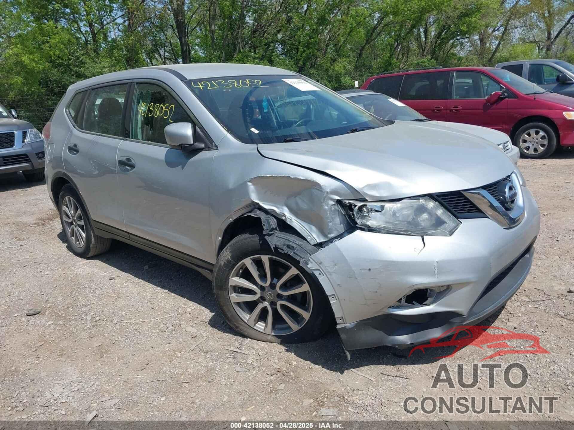 NISSAN ROGUE 2016 - 5N1AT2MT7GC739172