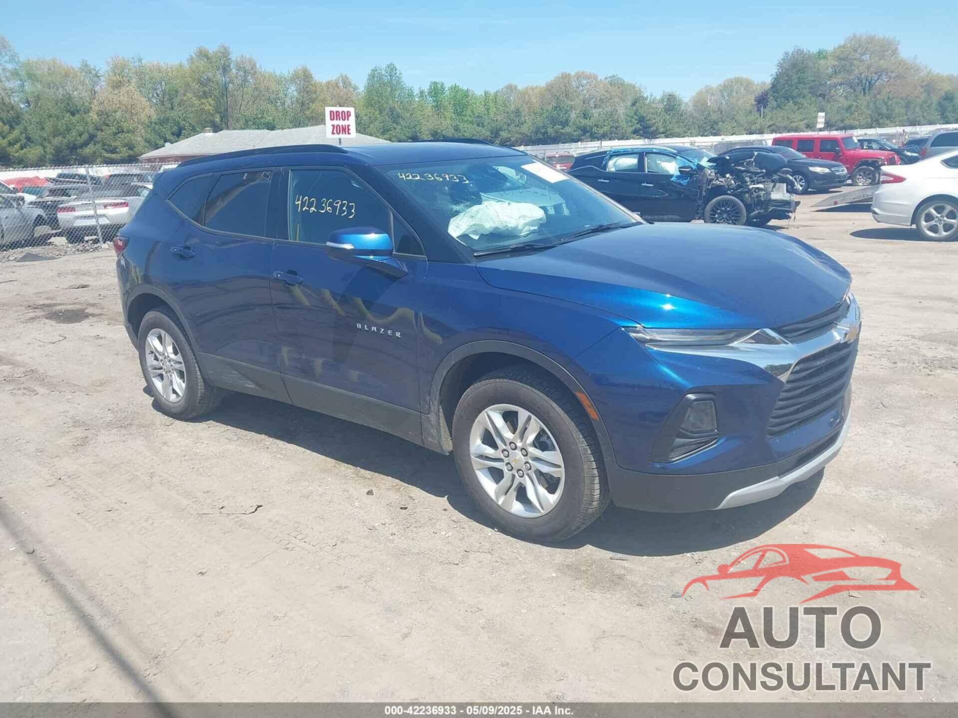 CHEVROLET BLAZER 2022 - 3GNKBHR40NS132965