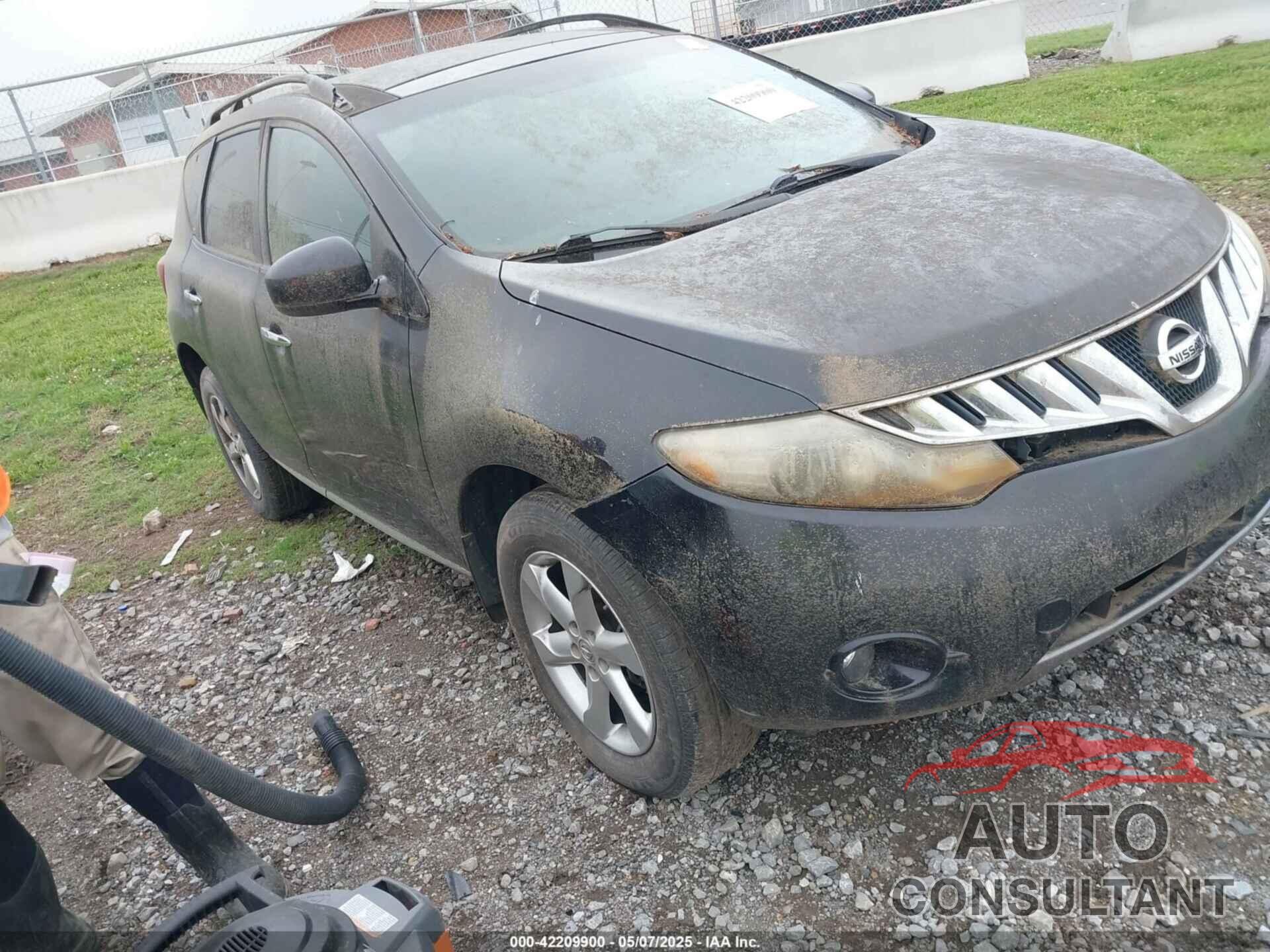 NISSAN MURANO 2009 - JN8AZ18W99W129037