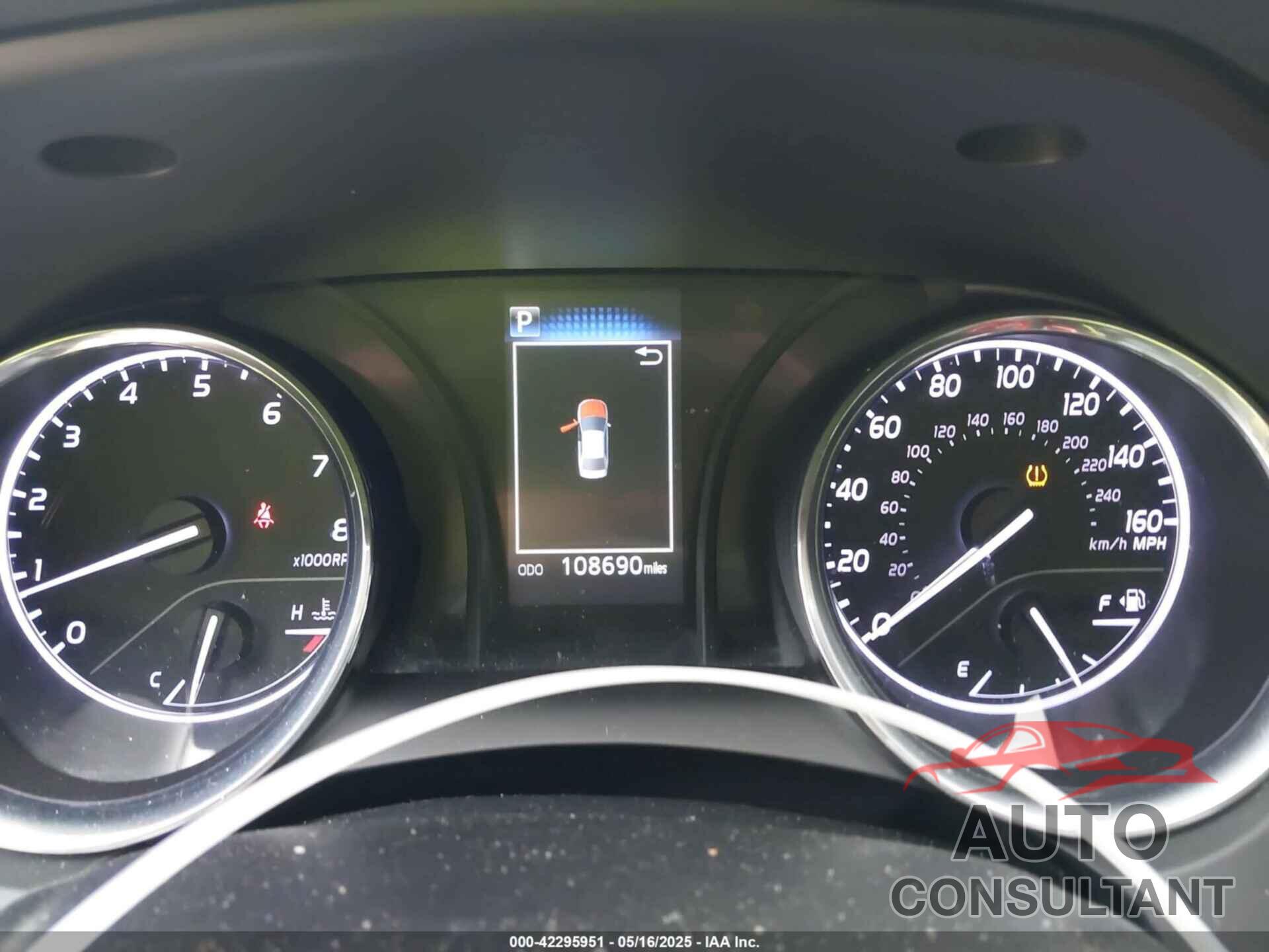 TOYOTA CAMRY 2020 - 4T1C11AK8LU859684