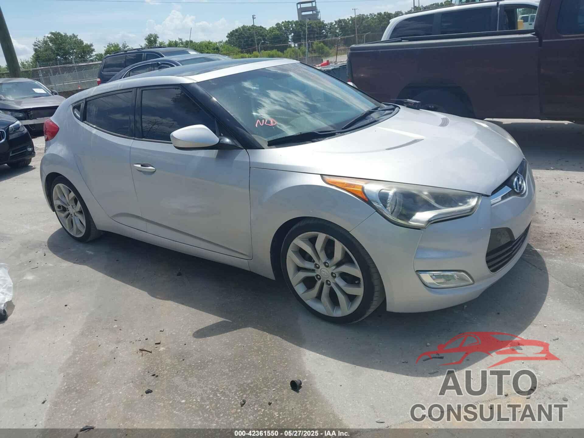 HYUNDAI VELOSTER 2012 - KMHTC6ADXCU028115