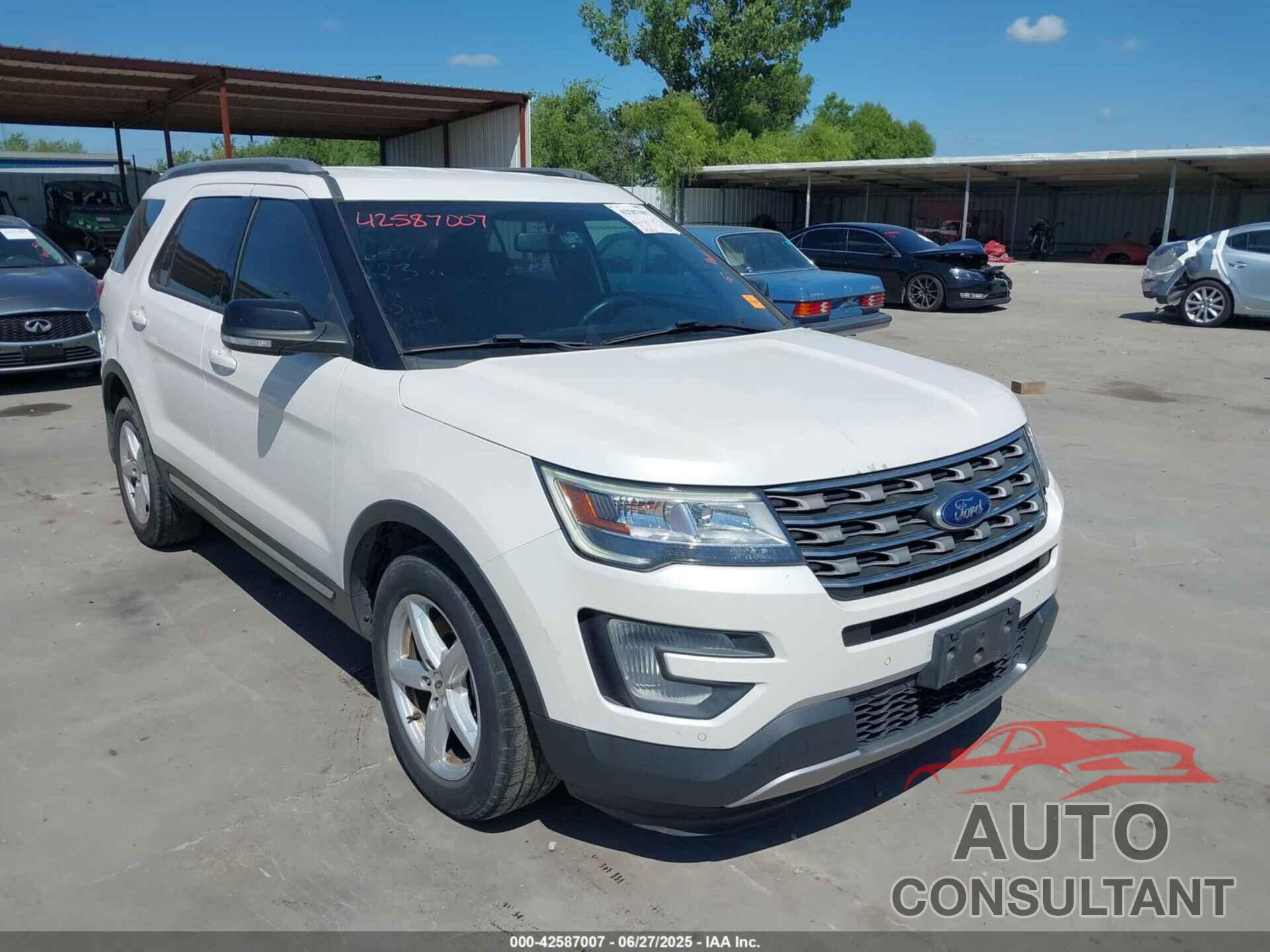FORD EXPLORER 2017 - 1FM5K7D86HGC47093