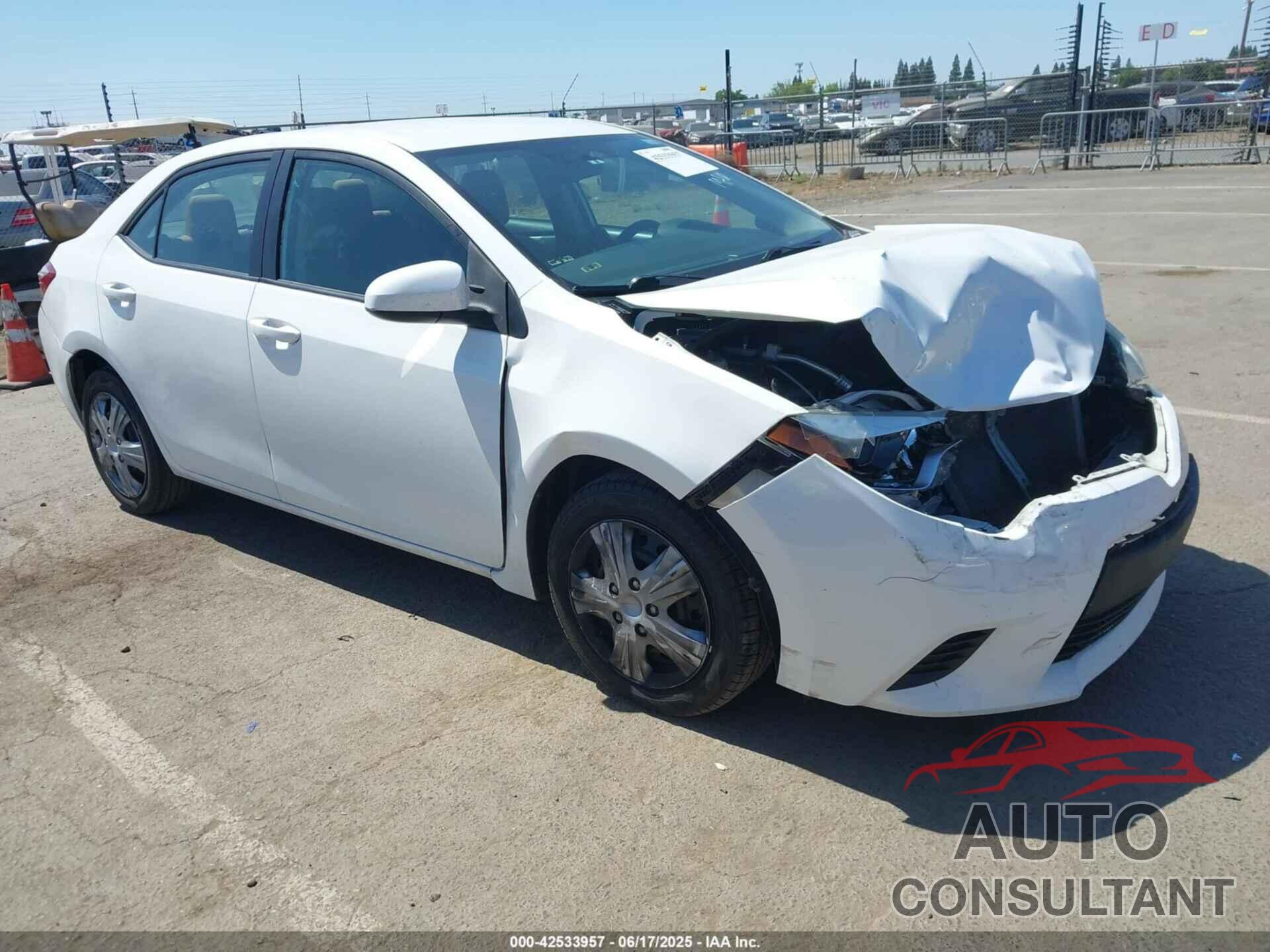 TOYOTA COROLLA 2014 - 2T1BURHE6EC181913