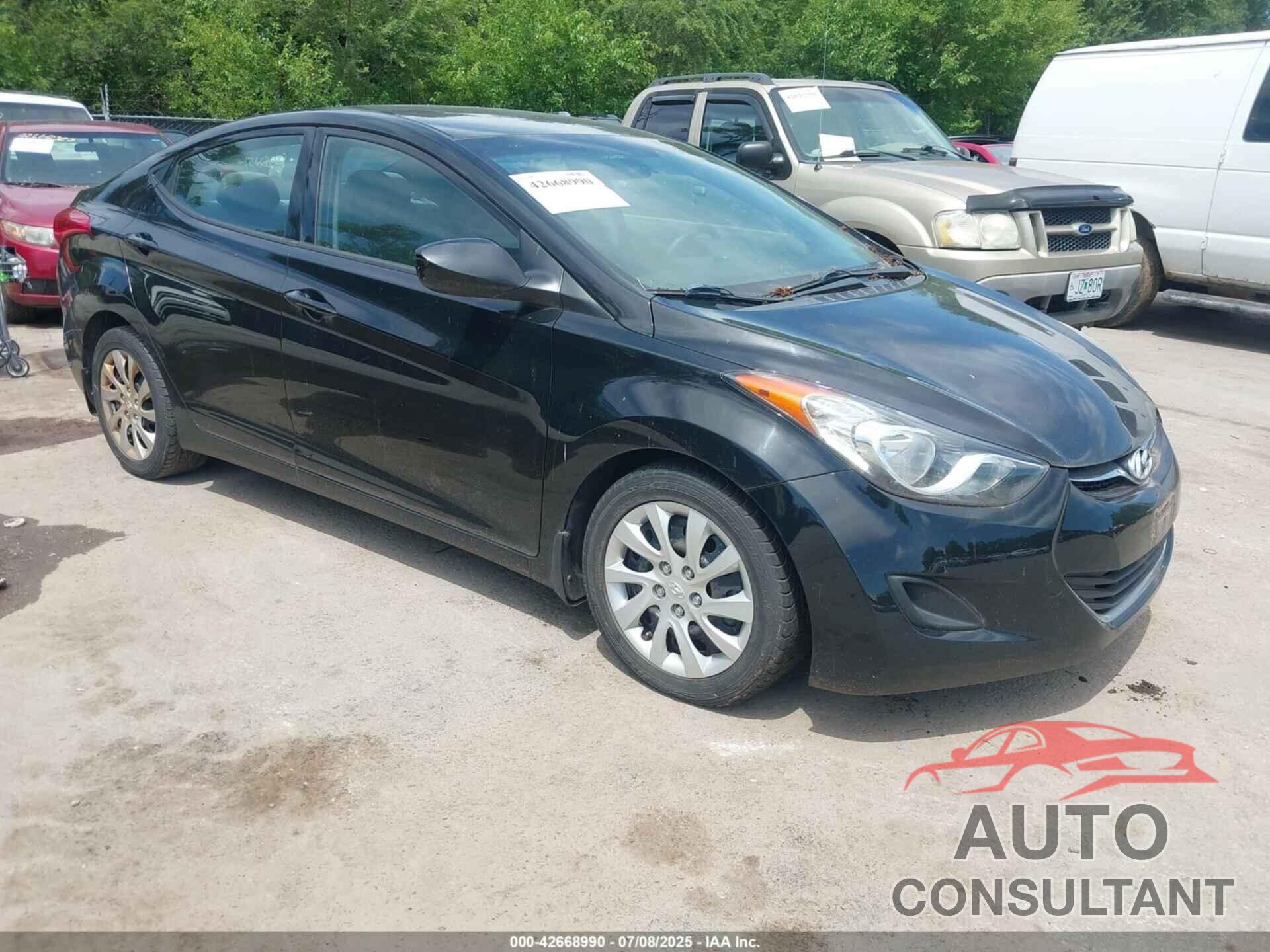 HYUNDAI ELANTRA 2013 - 5NPDH4AE2DH207543
