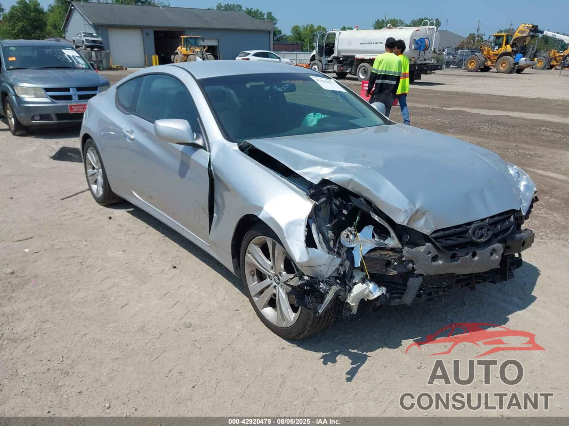 HYUNDAI GENESIS 2012 - KMHHT6KDXCU073978