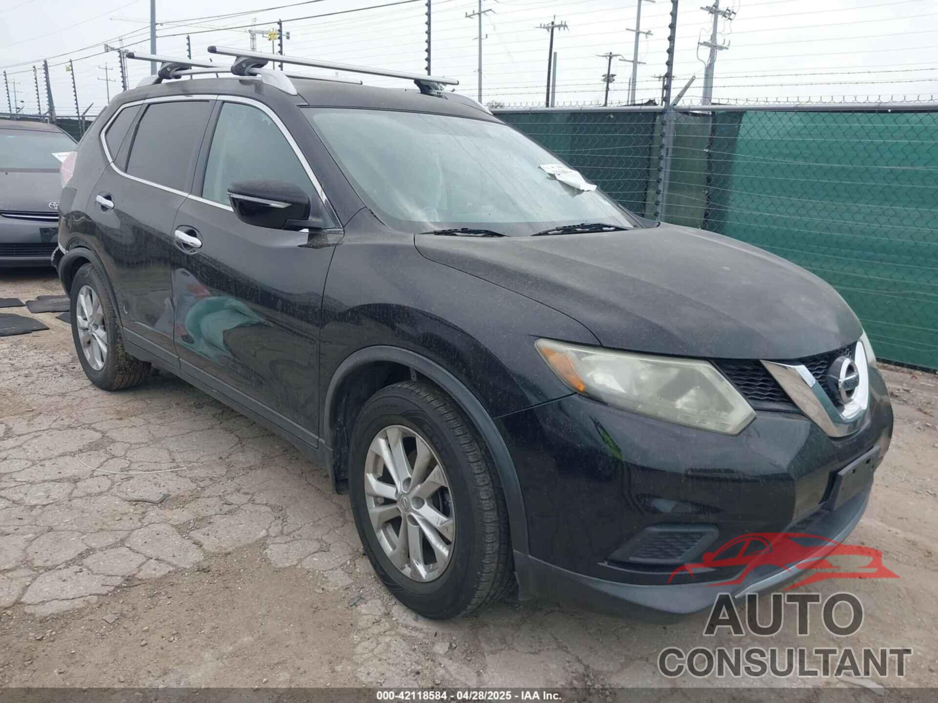 NISSAN ROGUE 2015 - KNMAT2MT1FP560105