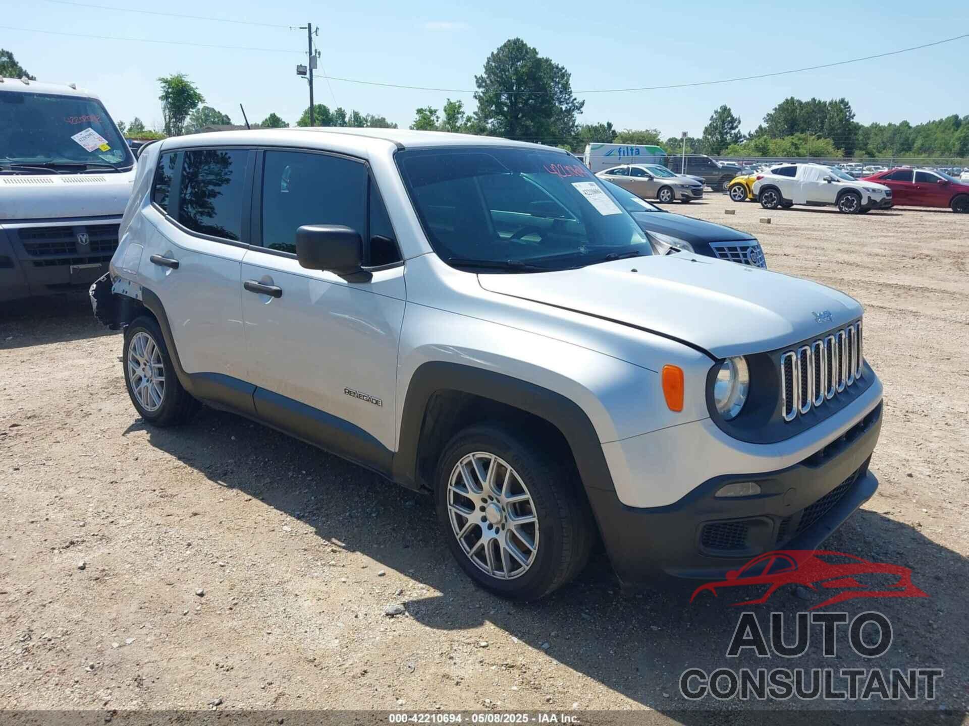 JEEP RENEGADE 2015 - ZACCJAAT3FPC04903