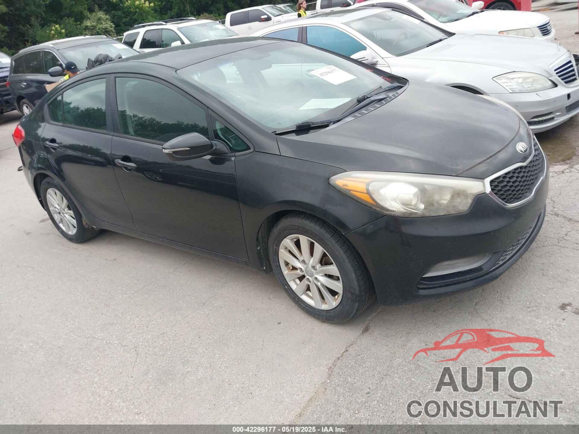 KIA FORTE 2015 - KNAFX4A60F5274467
