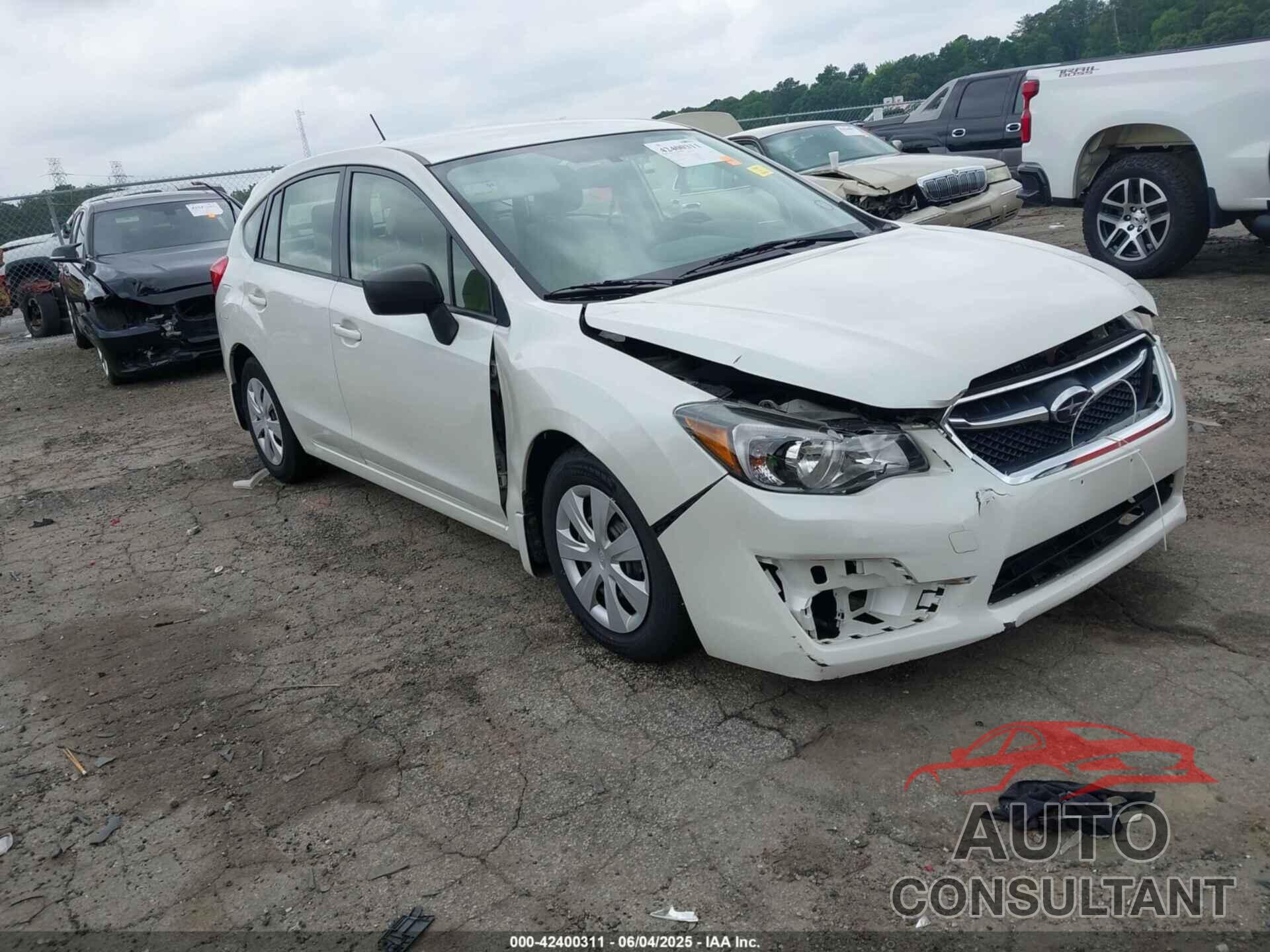 SUBARU IMPREZA 2015 - JF1GPAA66F8236560