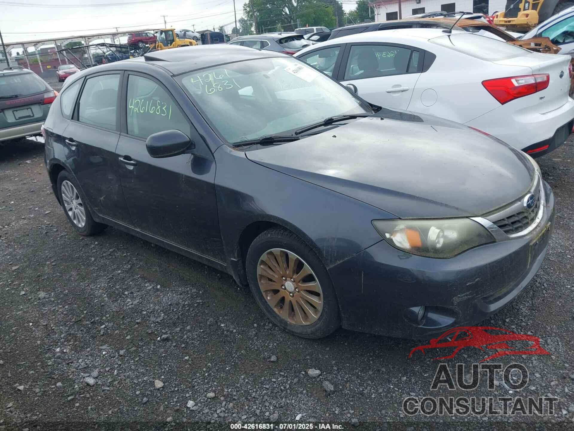 SUBARU IMPREZA 2009 - JF1GH60659G823418