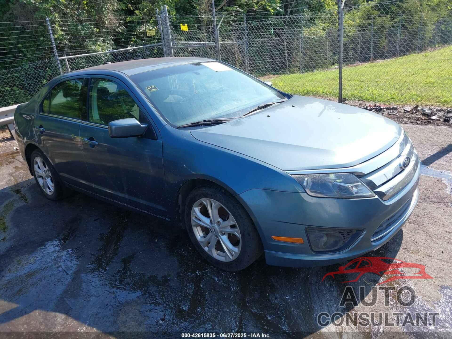 FORD FUSION 2012 - 3FAHP0HA2CR341244