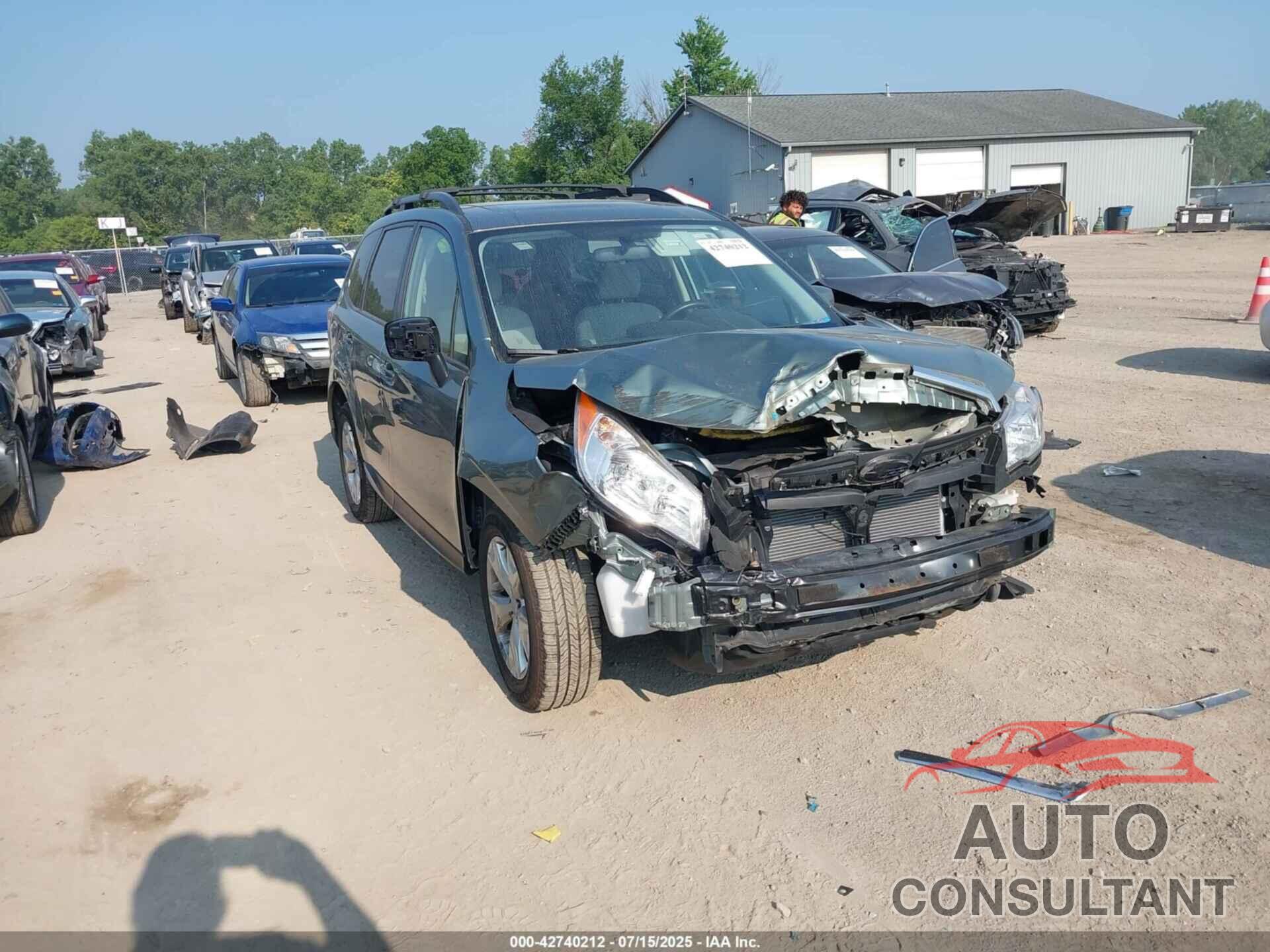 SUBARU FORESTER 2015 - JF2SJADC7FH836254