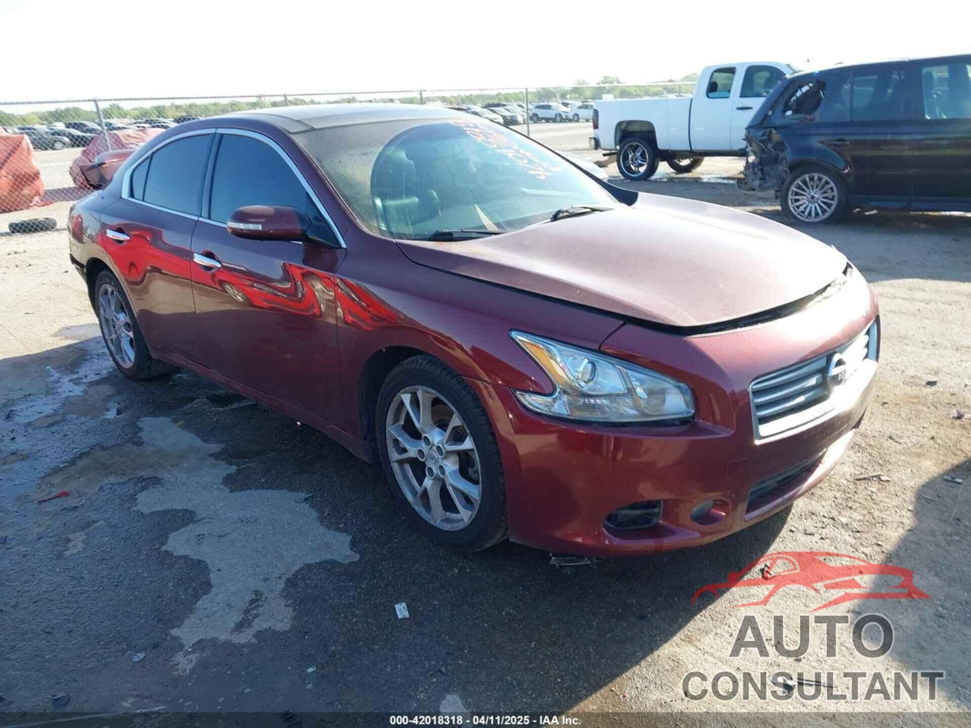 NISSAN MAXIMA 2013 - 1N4AA5AP5DC847780