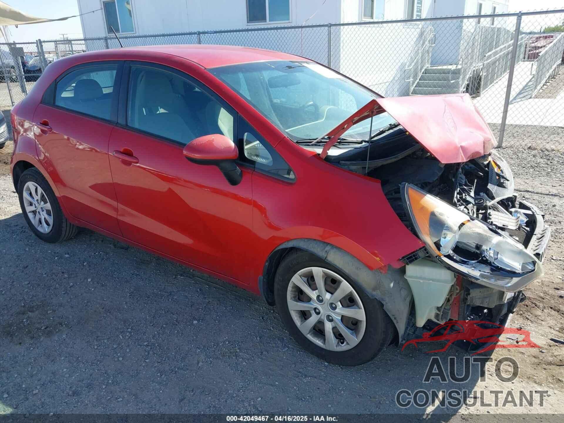 KIA RIO 2015 - KNADM5A30F6500710