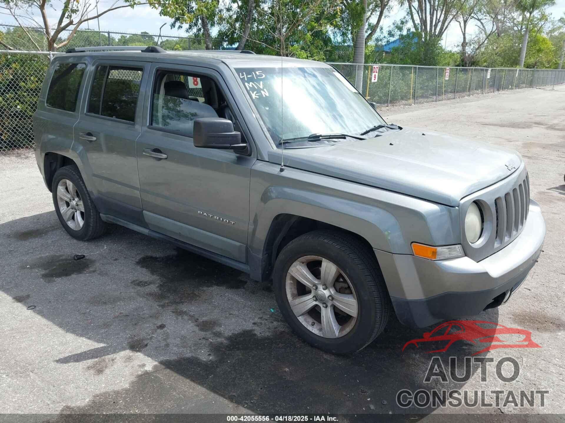 JEEP PATRIOT 2012 - 1C4NJPCBXCD515125
