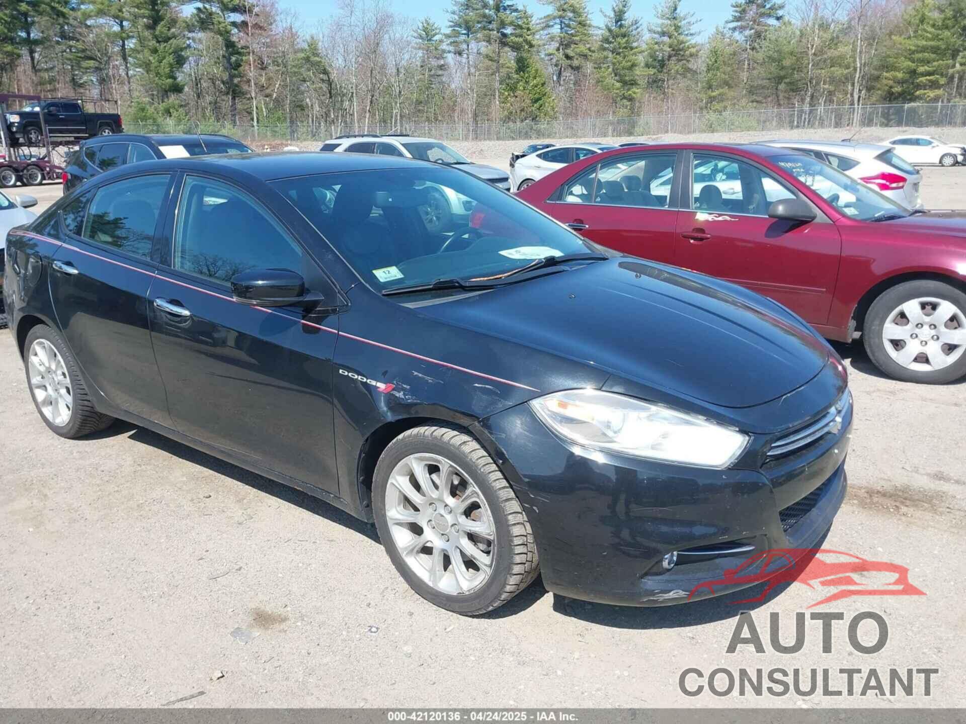 DODGE DART 2013 - 1C3CDFCH1DD303622