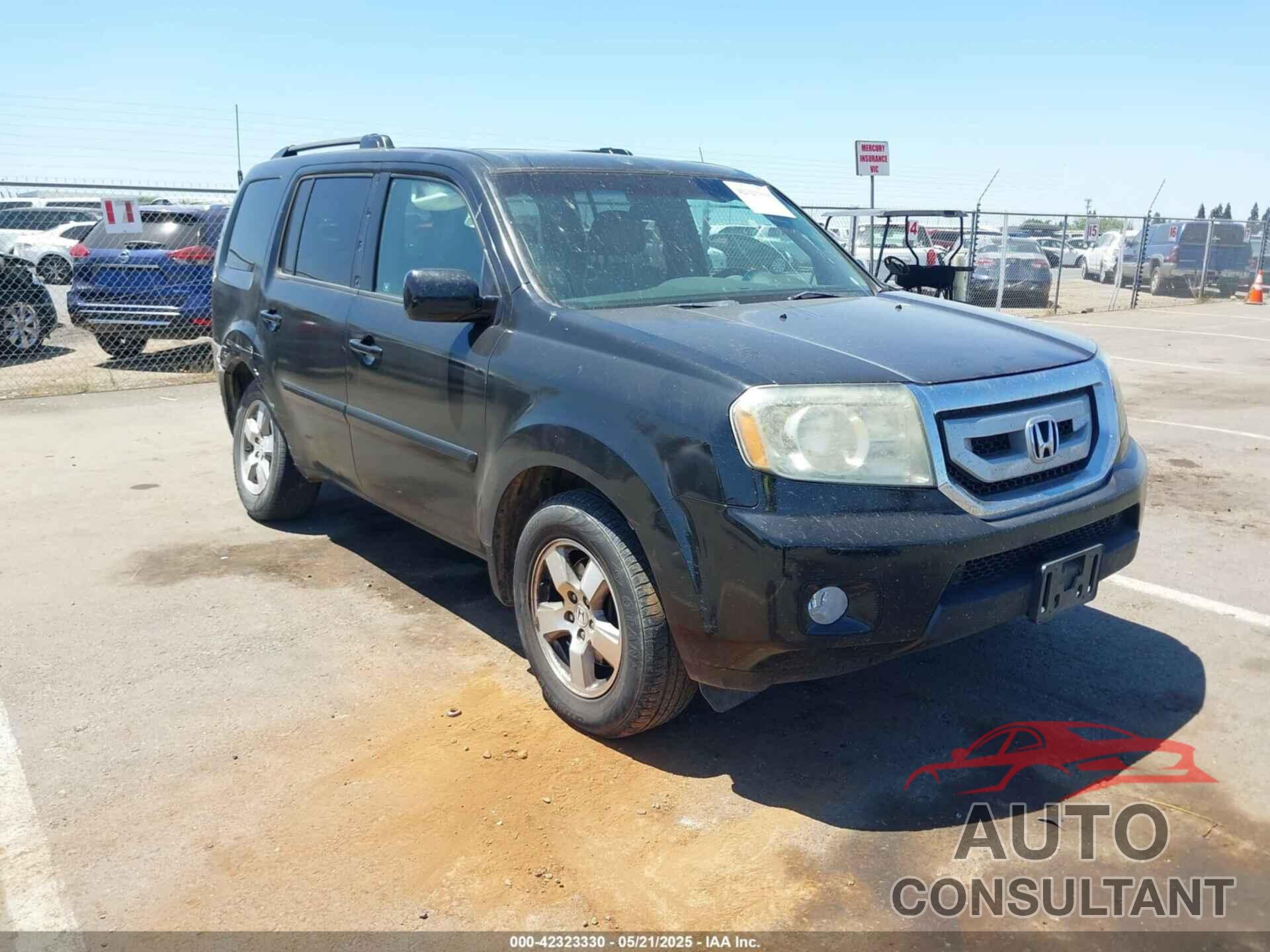 HONDA PILOT 2010 - 5FNYF3H59AB003419