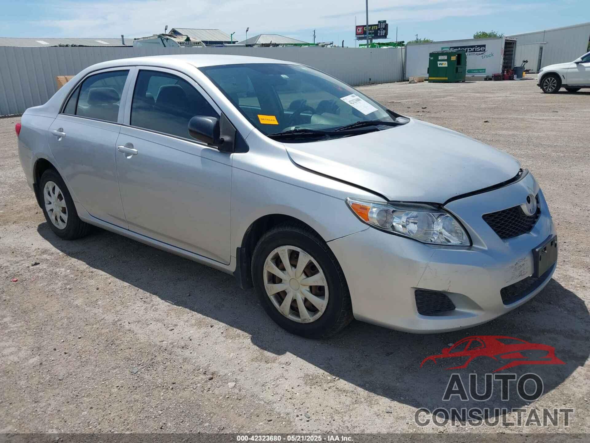 TOYOTA COROLLA 2009 - 1NXBU40E59Z122337