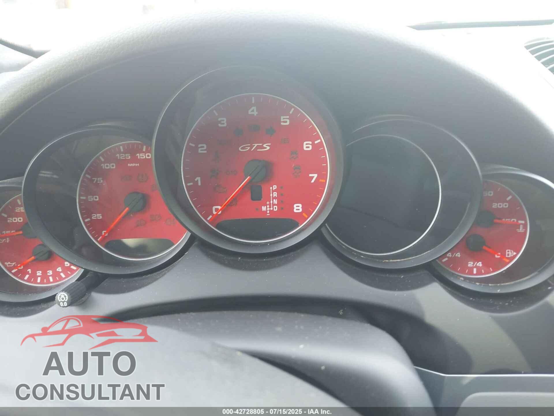 PORSCHE CAYENNE 2013 - WP1AD2A27DLA45105