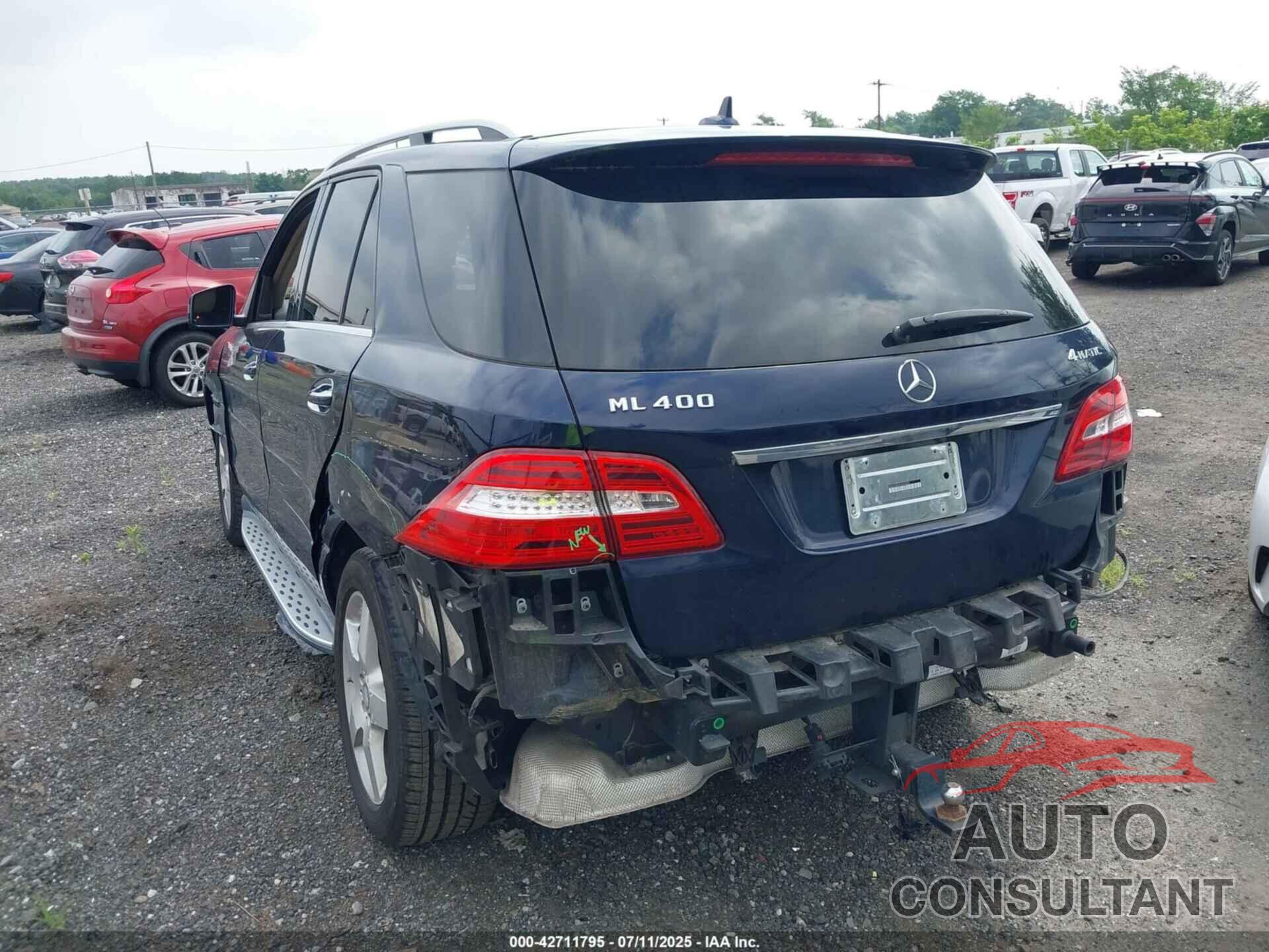 MERCEDES-BENZ ML 400 2015 - 4JGDA5GB3FA460383