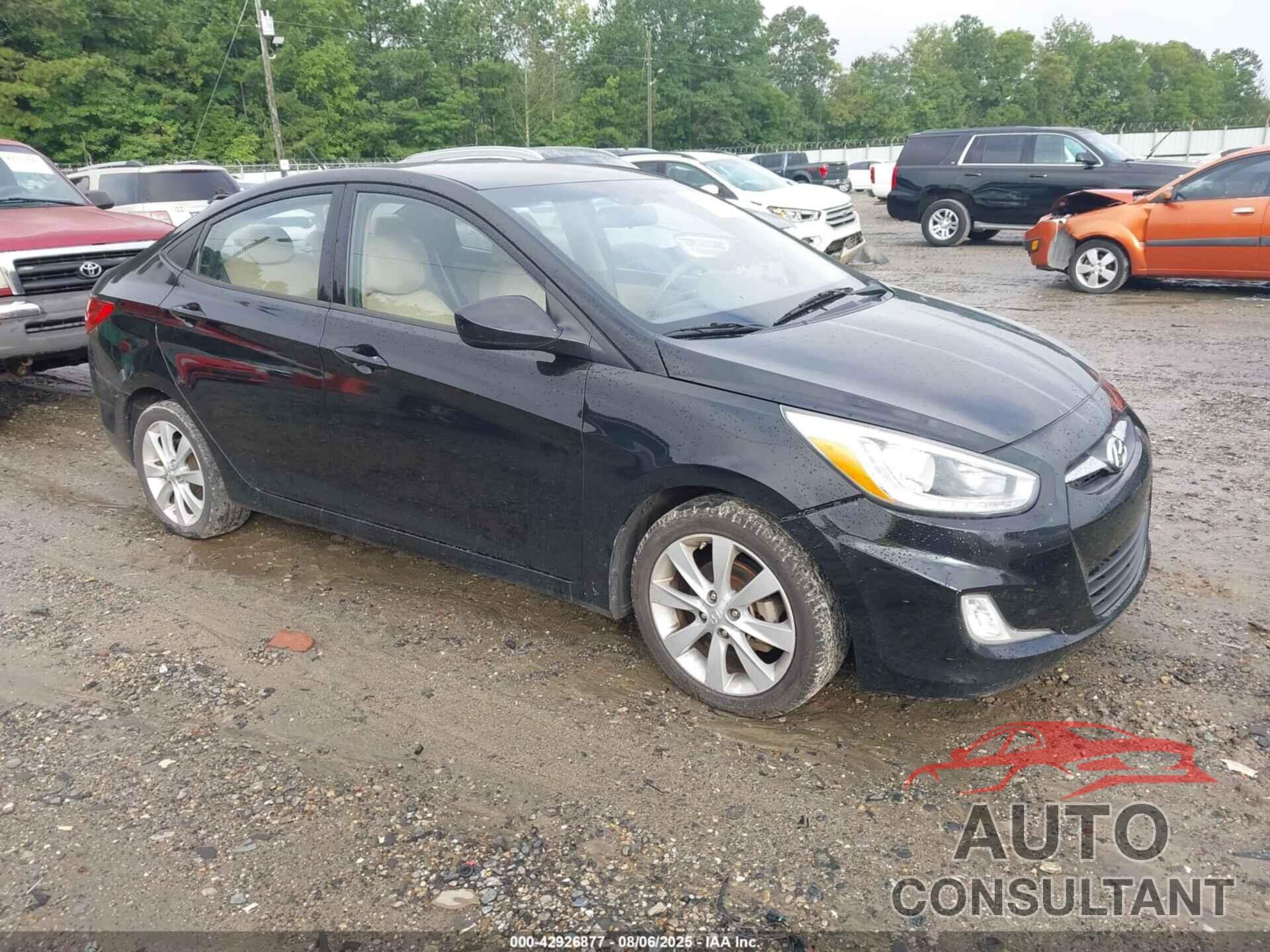 HYUNDAI ACCENT 2014 - KMHCU4AE2EU739093