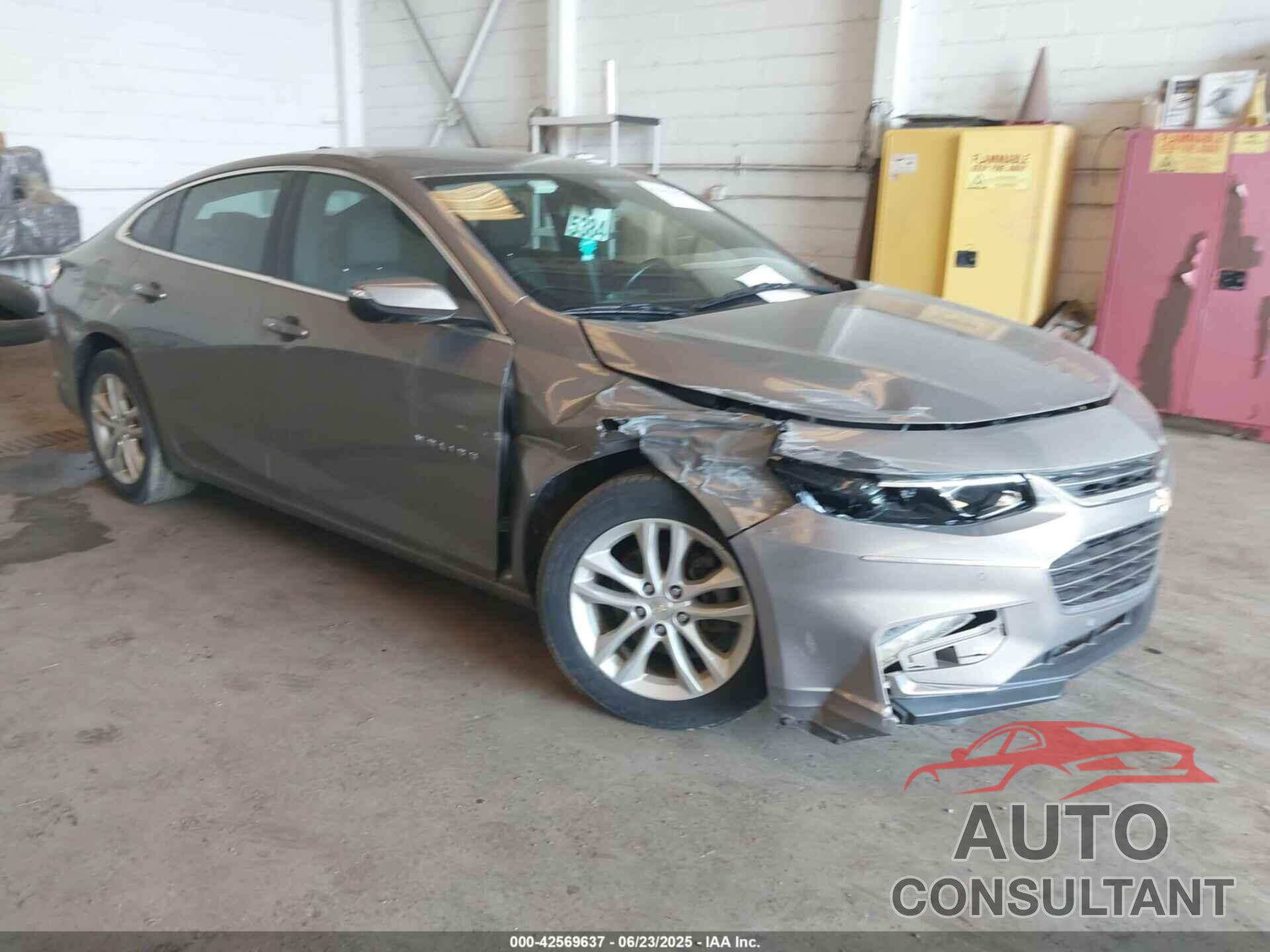 CHEVROLET MALIBU HYBRID 2017 - 1G1ZJ5SU8HF131745