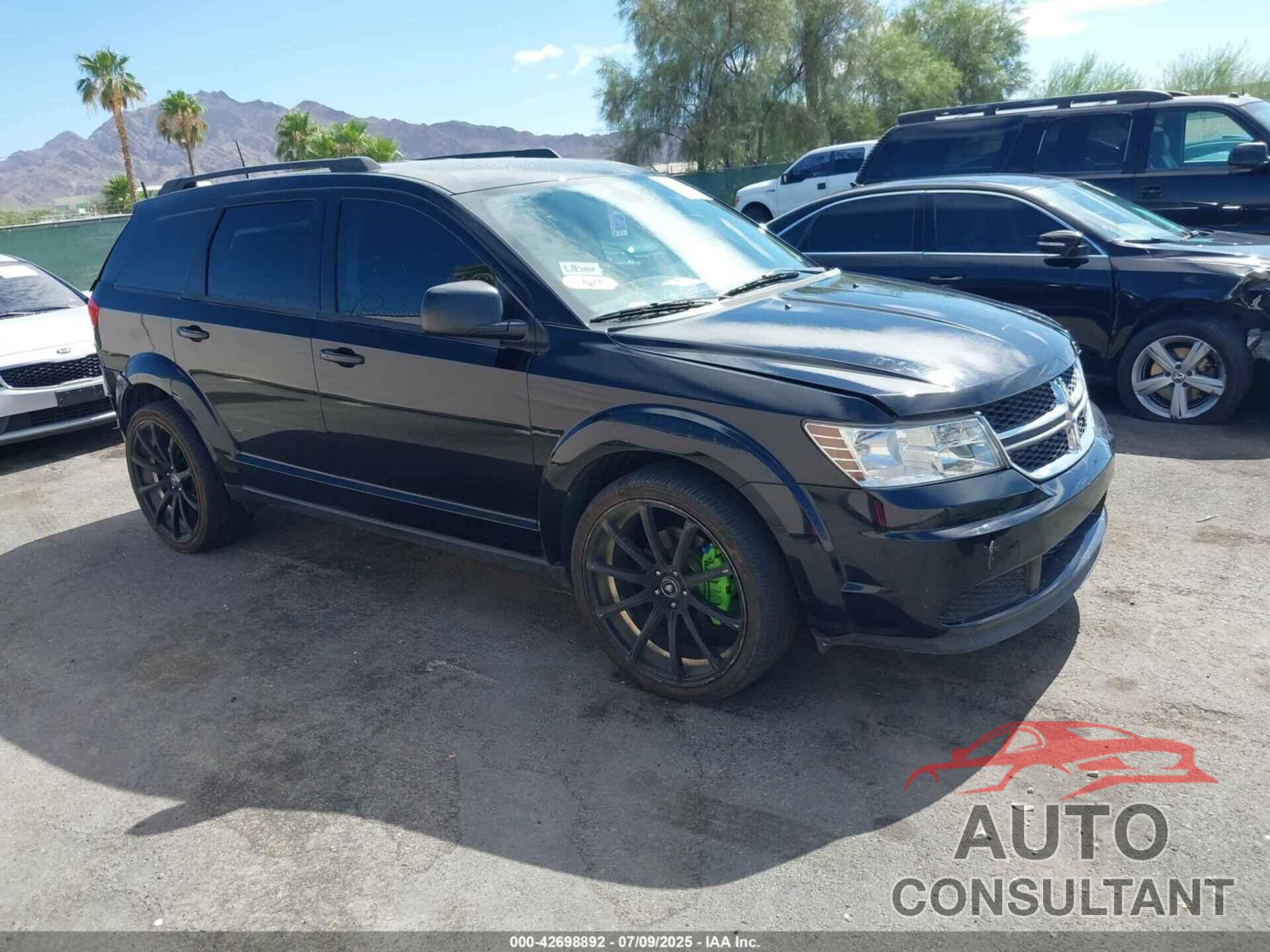 DODGE JOURNEY 2018 - 3C4PDCAB0JT497916