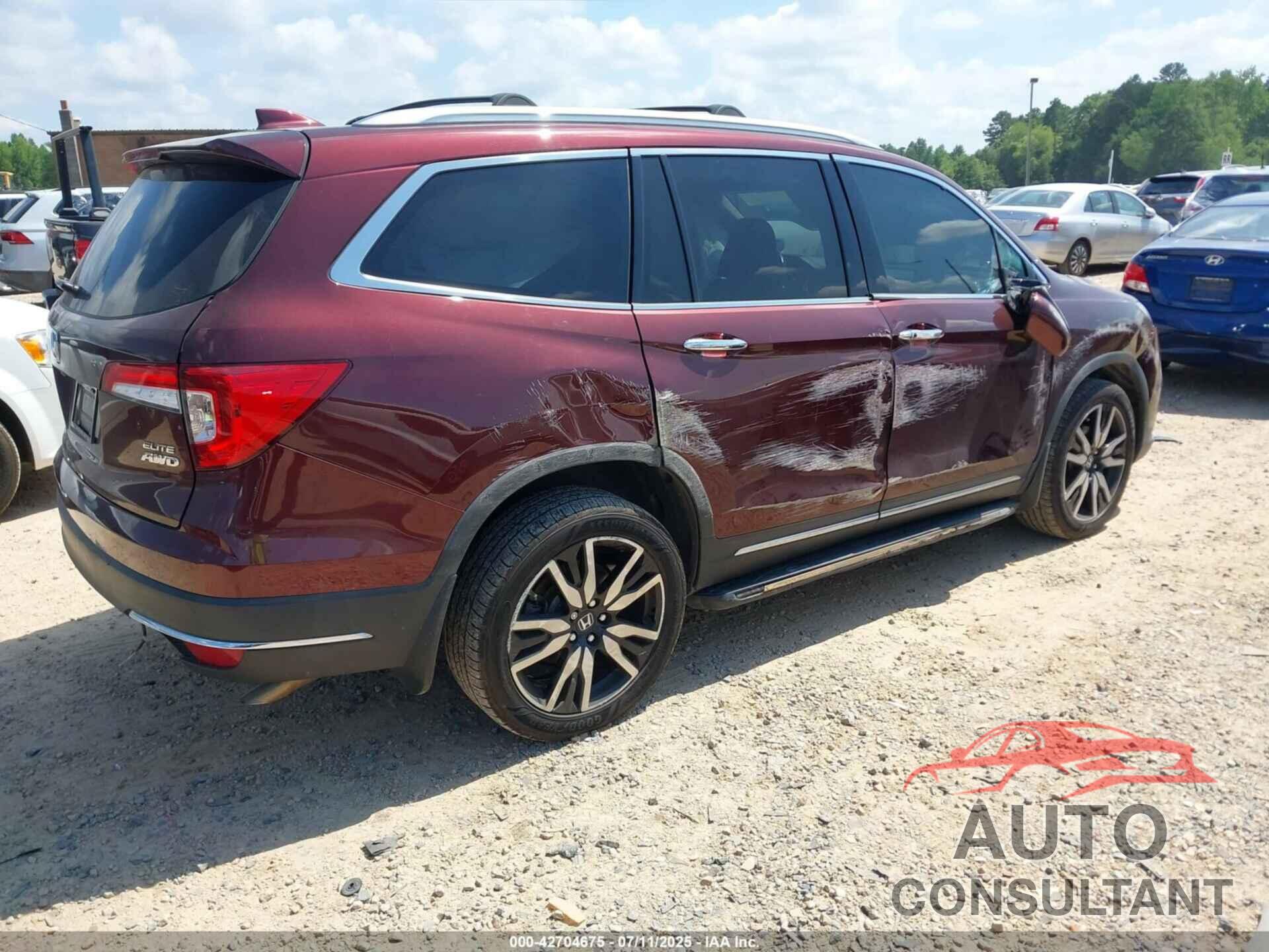 HONDA PILOT 2020 - 5FNYF6H08LB050871