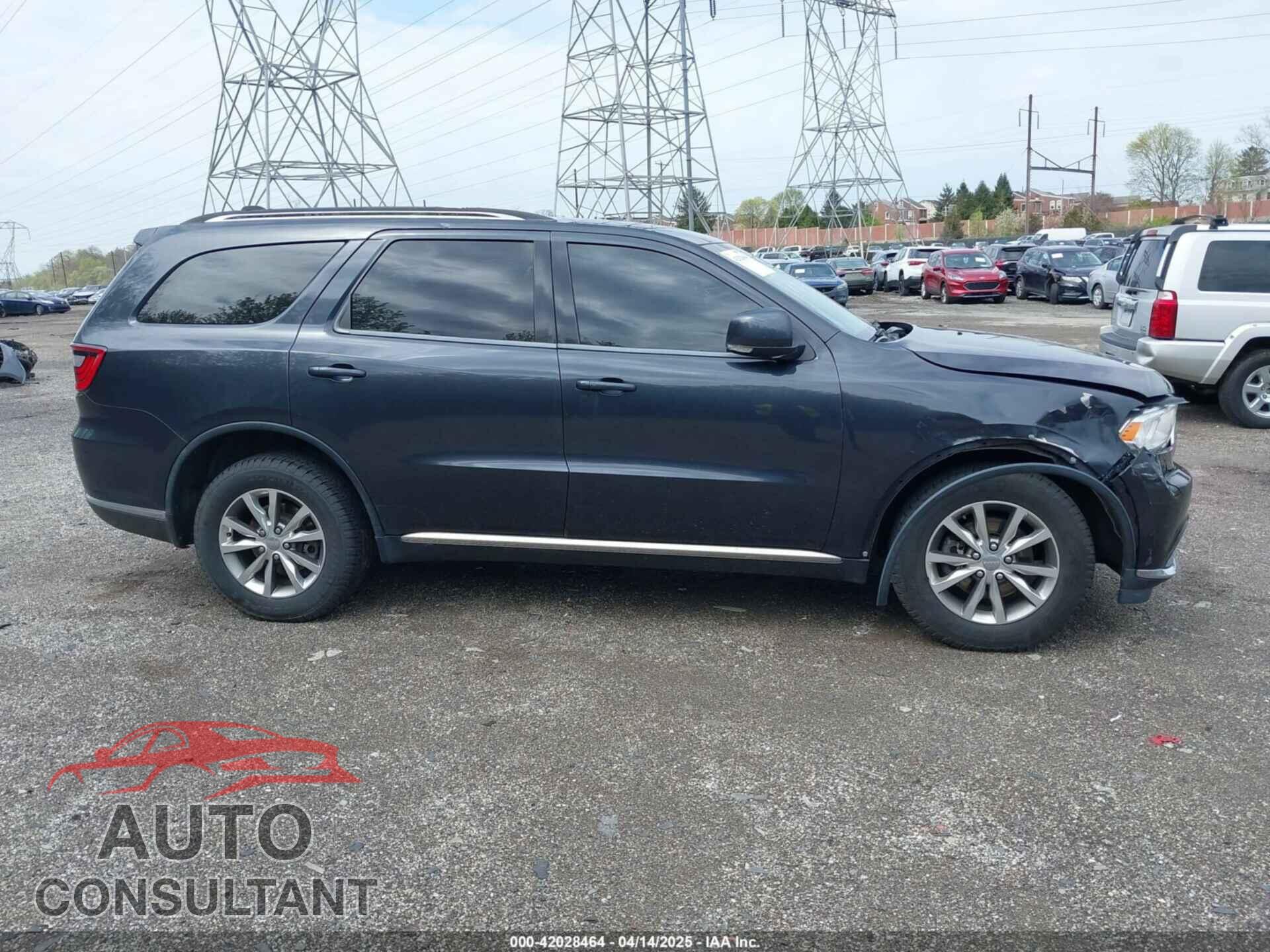 DODGE DURANGO 2014 - 1C4RDJDG3EC481456
