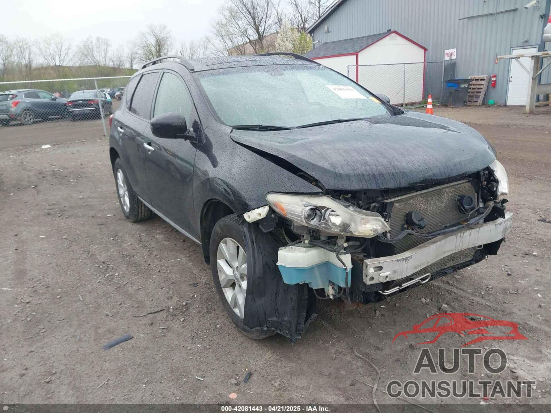 NISSAN MURANO 2012 - JN8AZ1MW5CW210081