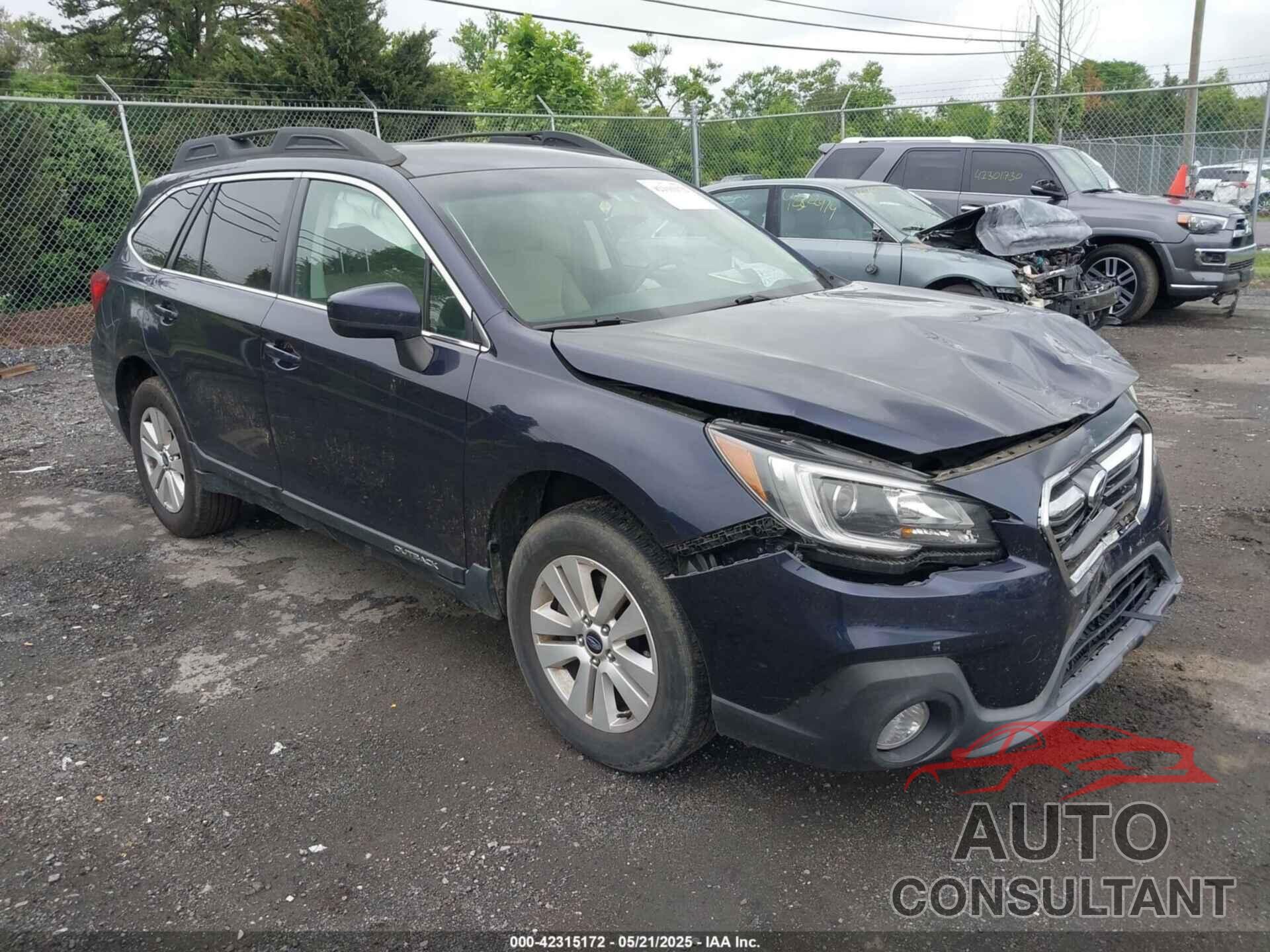 SUBARU OUTBACK 2018 - 4S4BSACC3J3283424