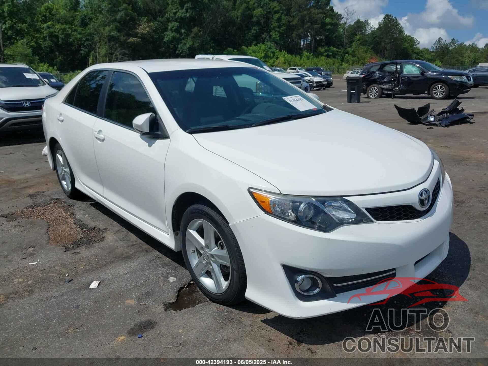 TOYOTA CAMRY 2012 - 4T1BF1FK0CU546084