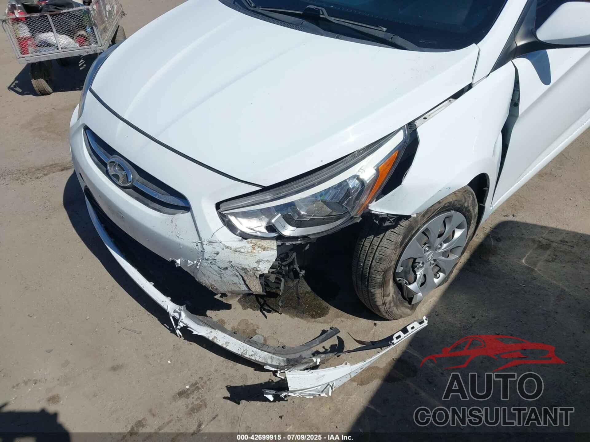 HYUNDAI ACCENT 2016 - KMHCT4AE2GU160871