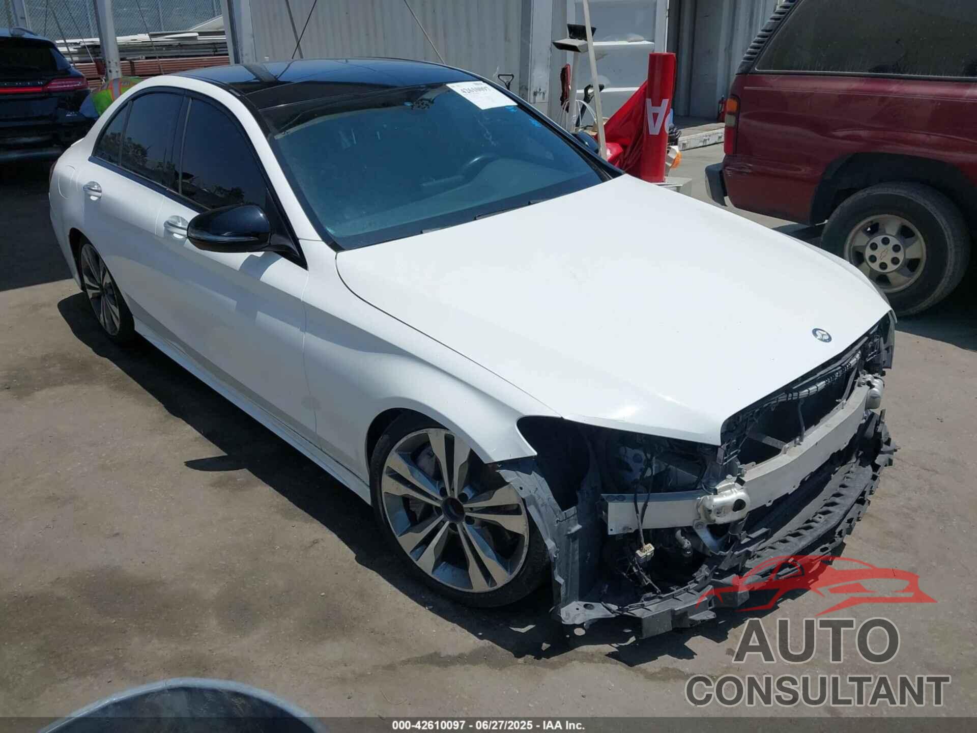 MERCEDES-BENZ C 300 2017 - 55SWF4JB6HU216740