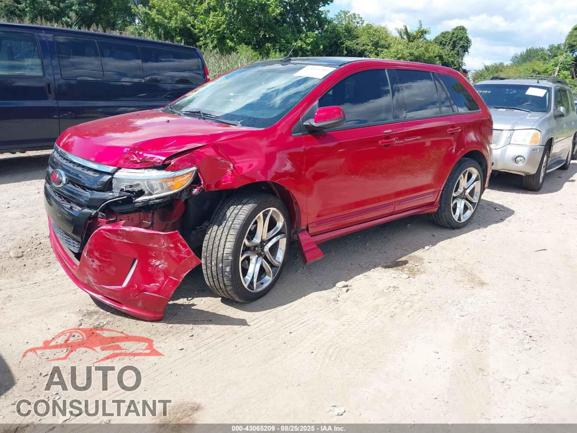 FORD EDGE 2011 - 2FMDK4AKXBBB36927