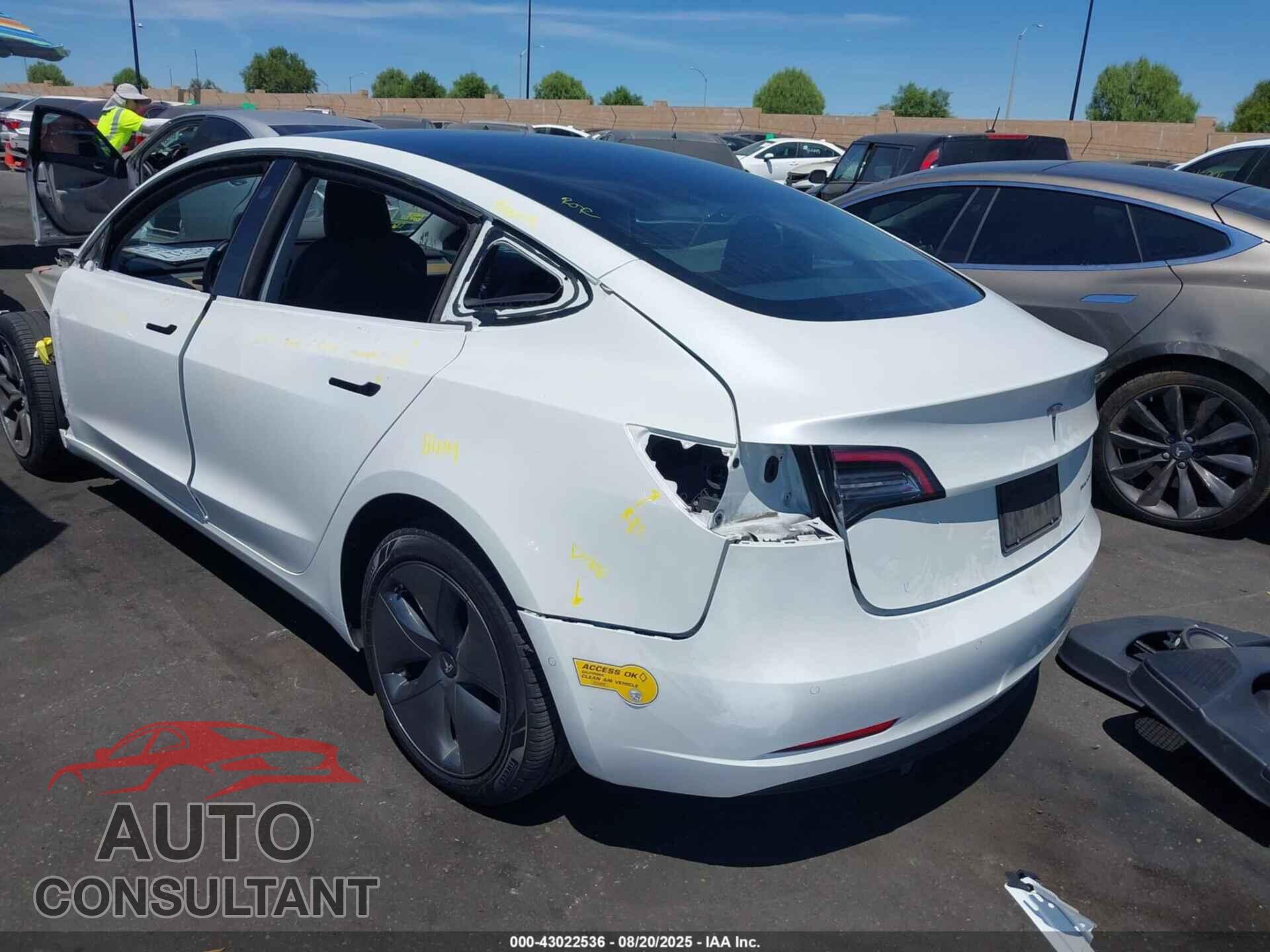 TESLA MODEL 3 2020 - 5YJ3E1EB8LF803207