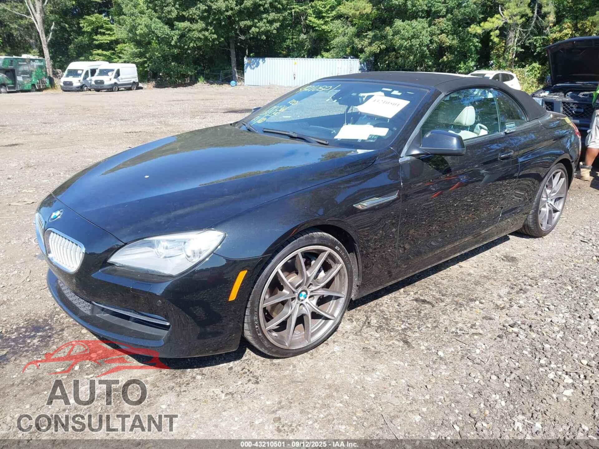 BMW 650I 2012 - WBALZ3C59CDL72152