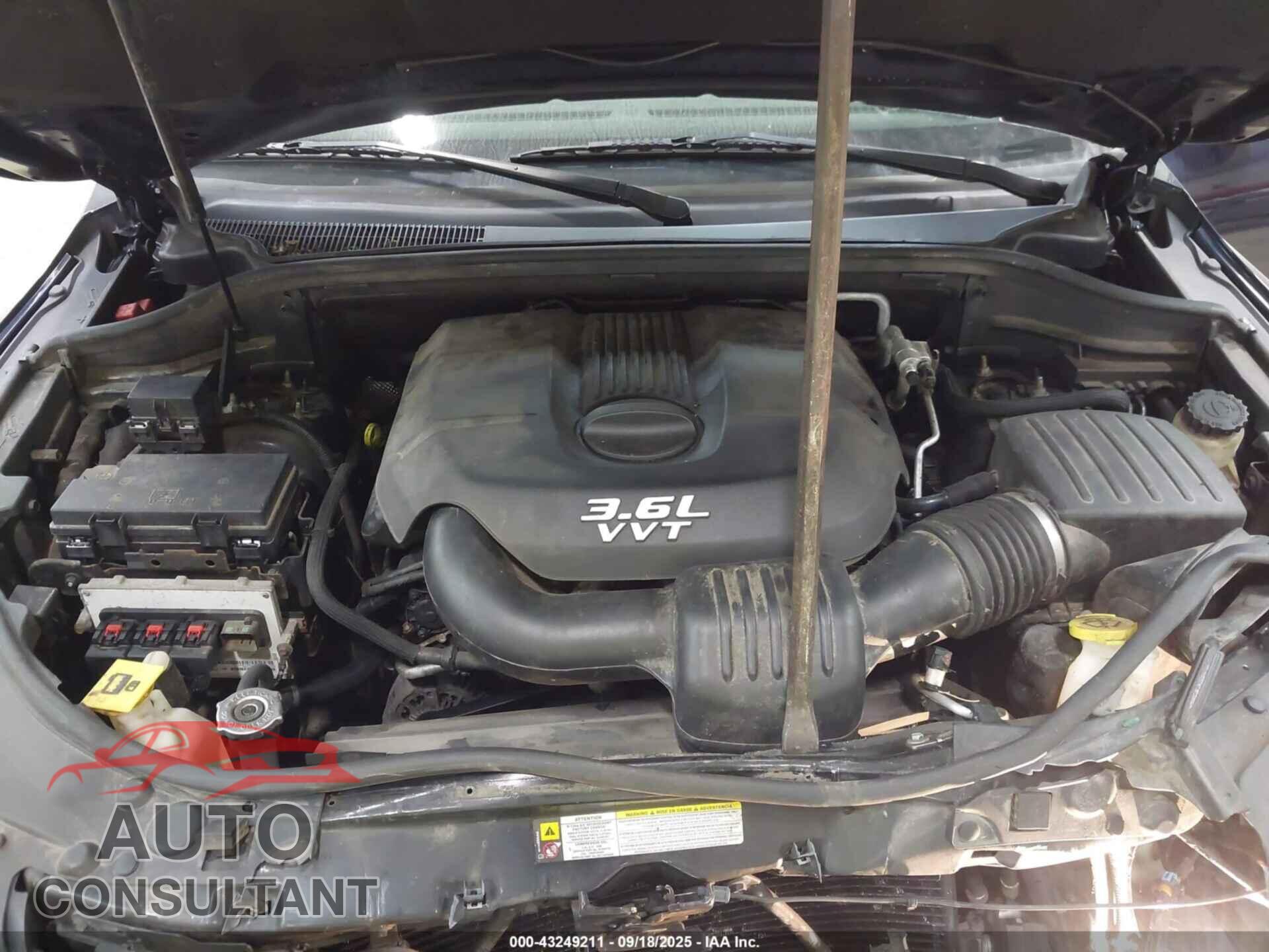 DODGE DURANGO 2012 - 1C4RDJAG9CC164184