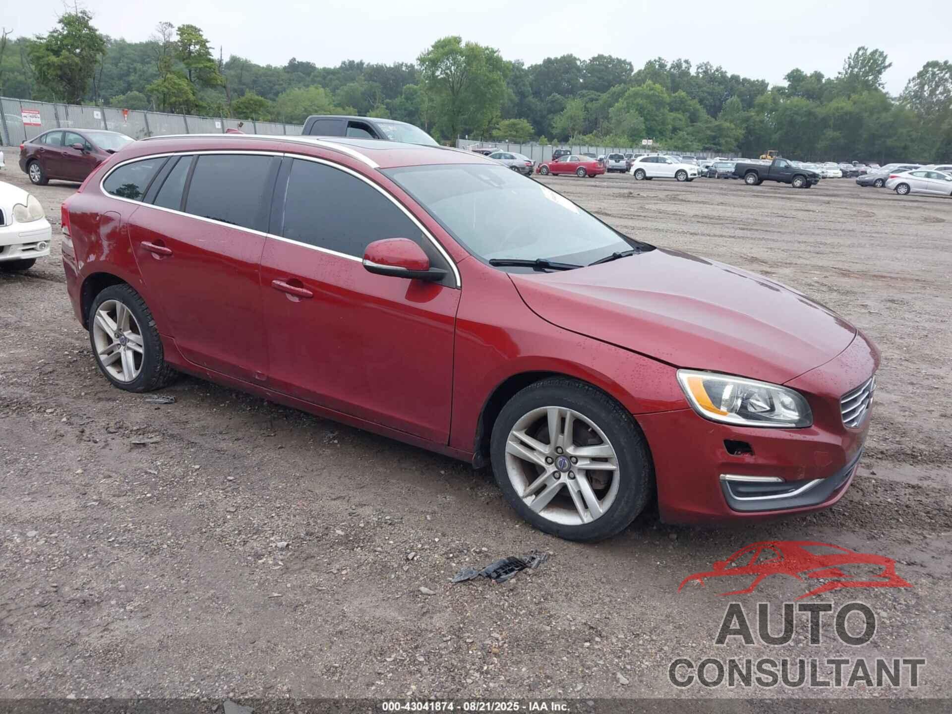 VOLVO V60 2015 - YV140MEB1F1198068