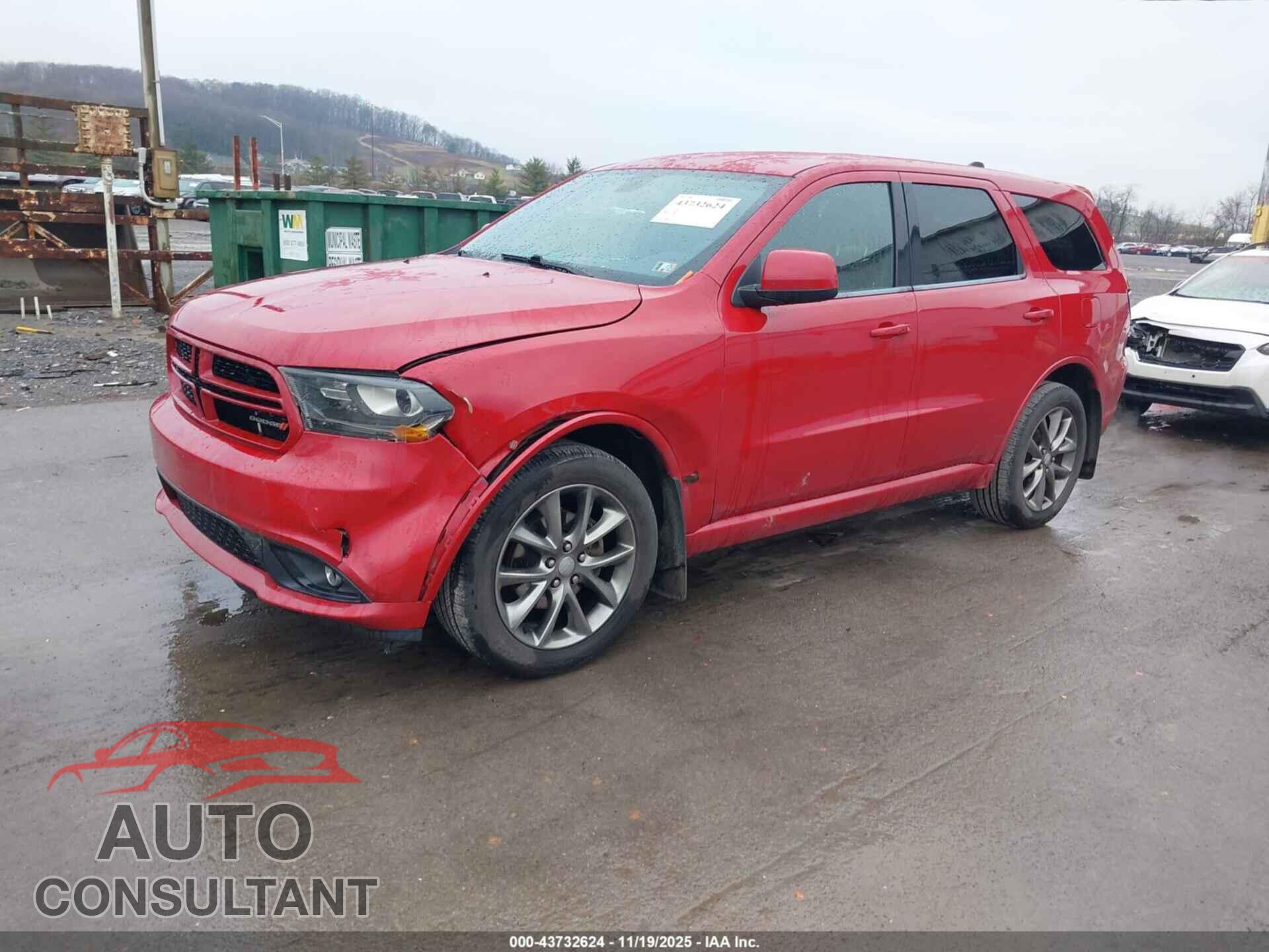 DODGE DURANGO 2014 - 1C4RDJAG1EC591460