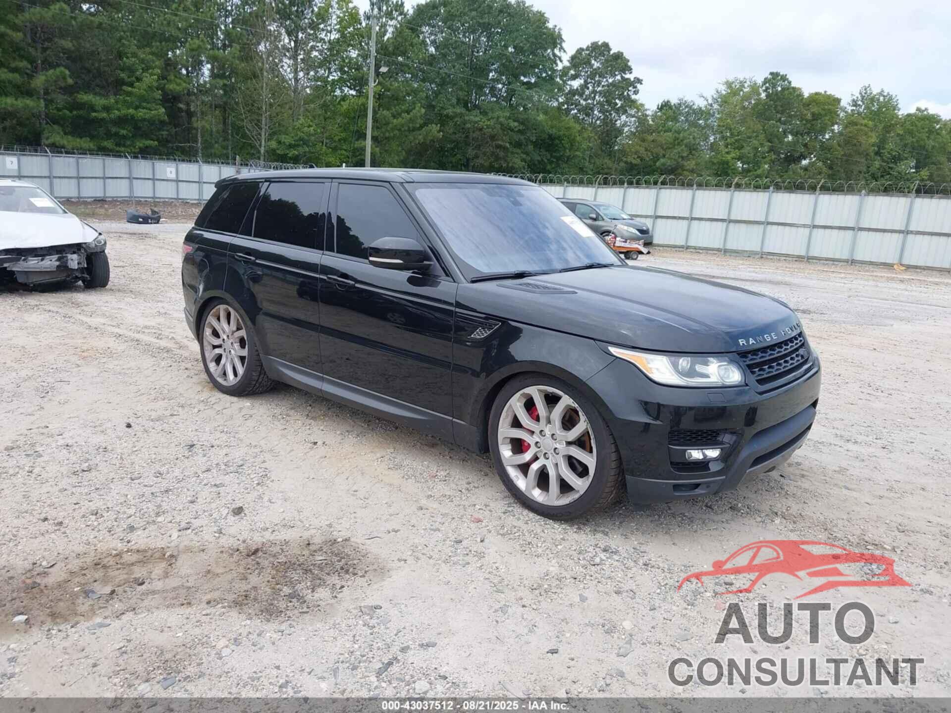 LAND ROVER RANGE ROVER SPORT 2016 - SALWR2EF0GA582557