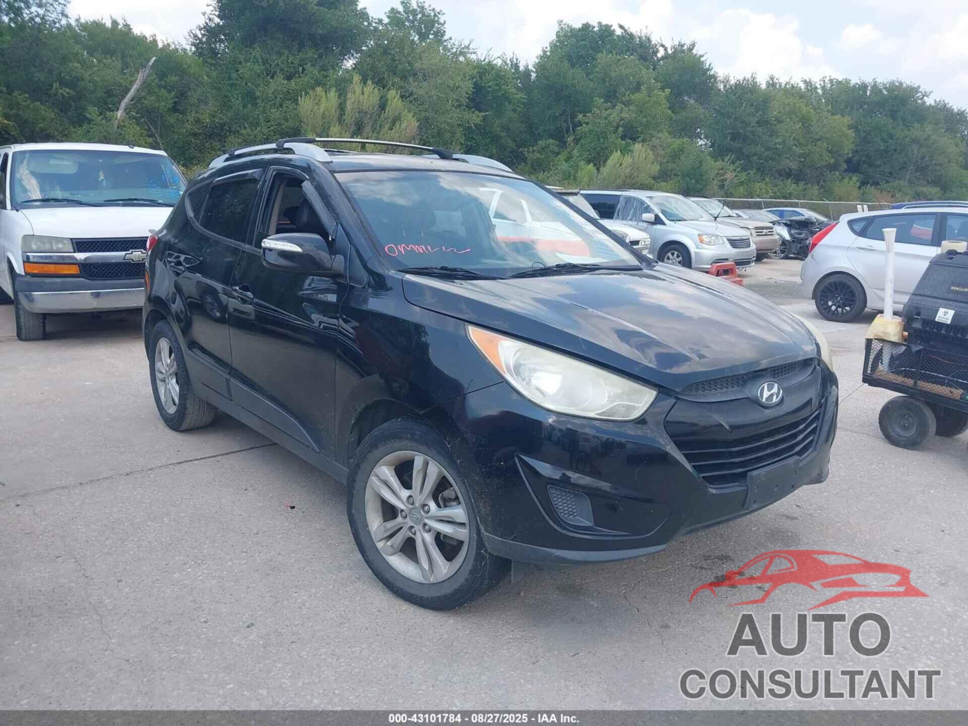 HYUNDAI TUCSON 2012 - KM8JU3AC3CU397604