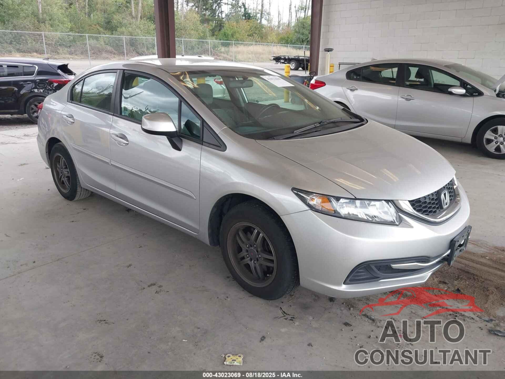 HONDA CIVIC 2013 - 19XFB2F51DE264344