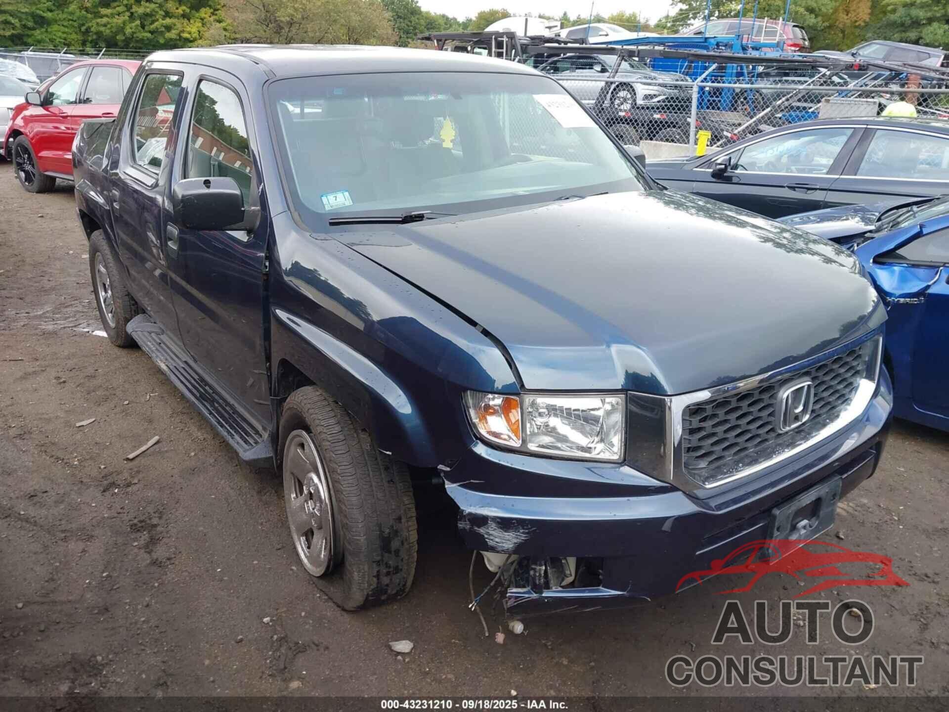 HONDA RIDGELINE 2009 - 2HJYK16219H502399