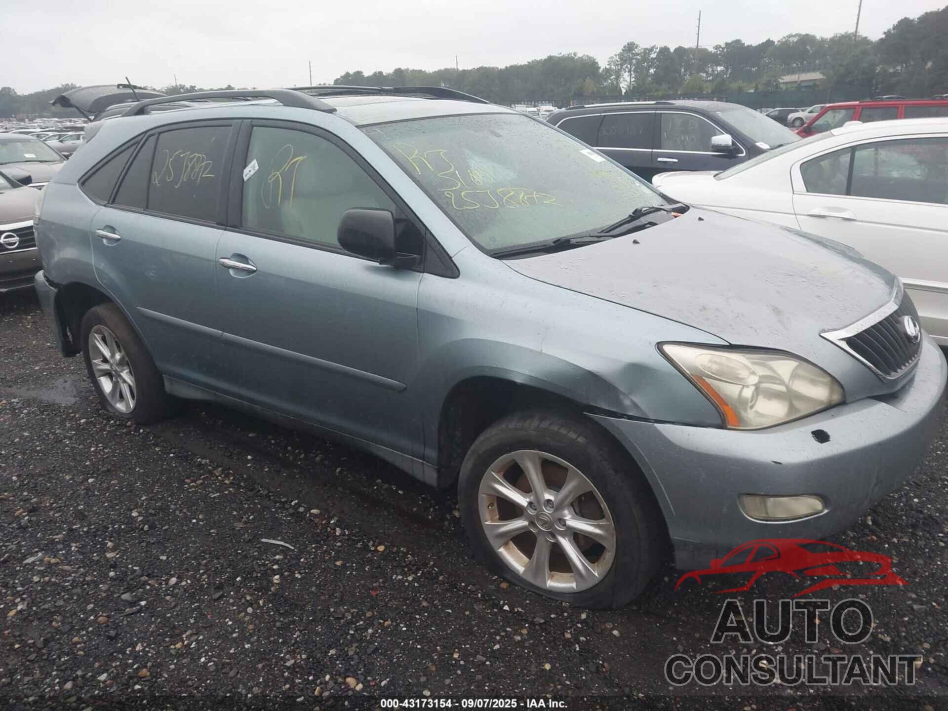 LEXUS RX 350 2009 - 2T2HK31U39C120289